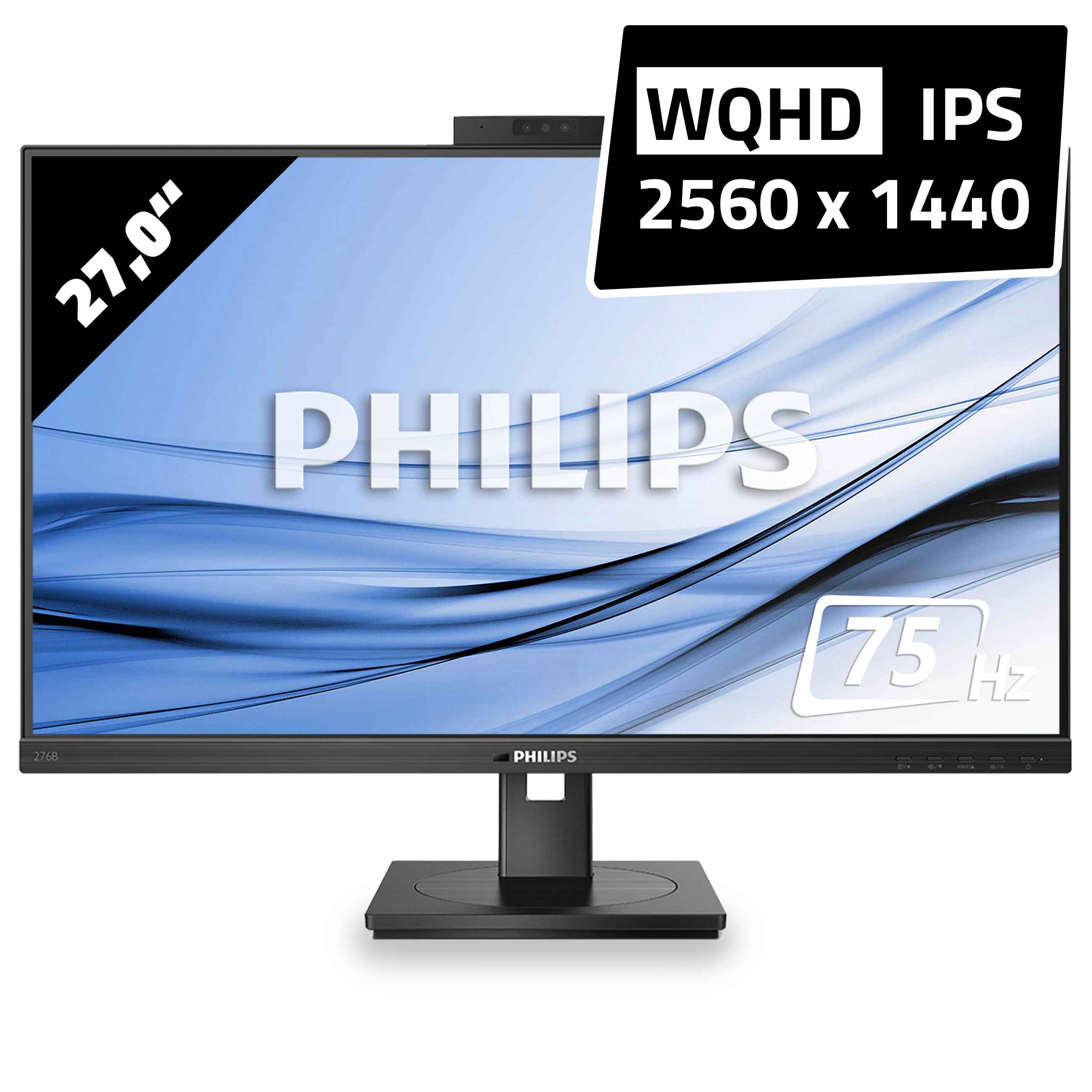 Philips 276B1JH/00 - 2560 x 1440 - WQHD - WebcamGut - AfB-refurbished