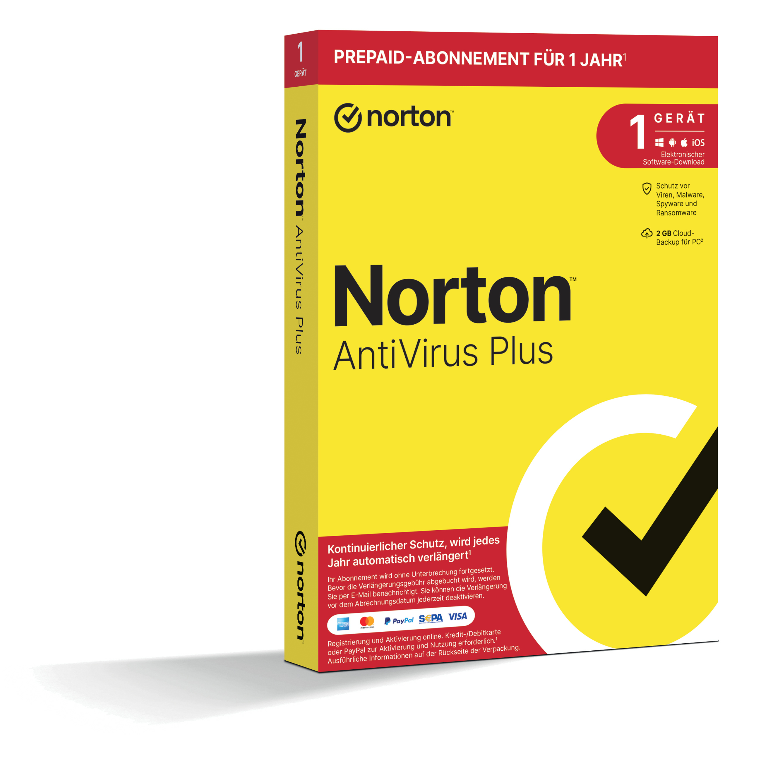 Norton AntiVirus Plus - Internet Security Software - Neu