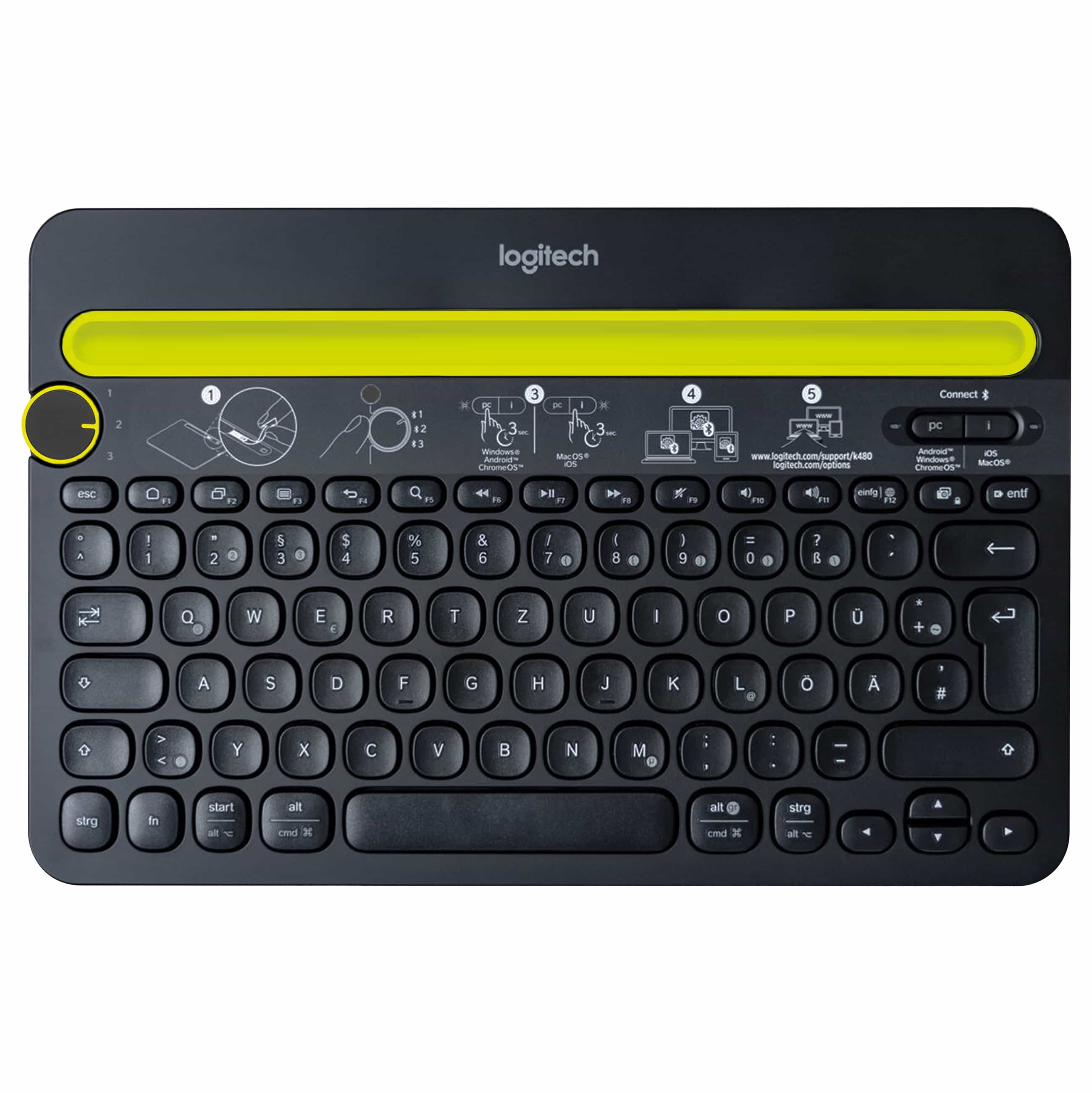 Logitech K480 - Multi-Device Tastatur