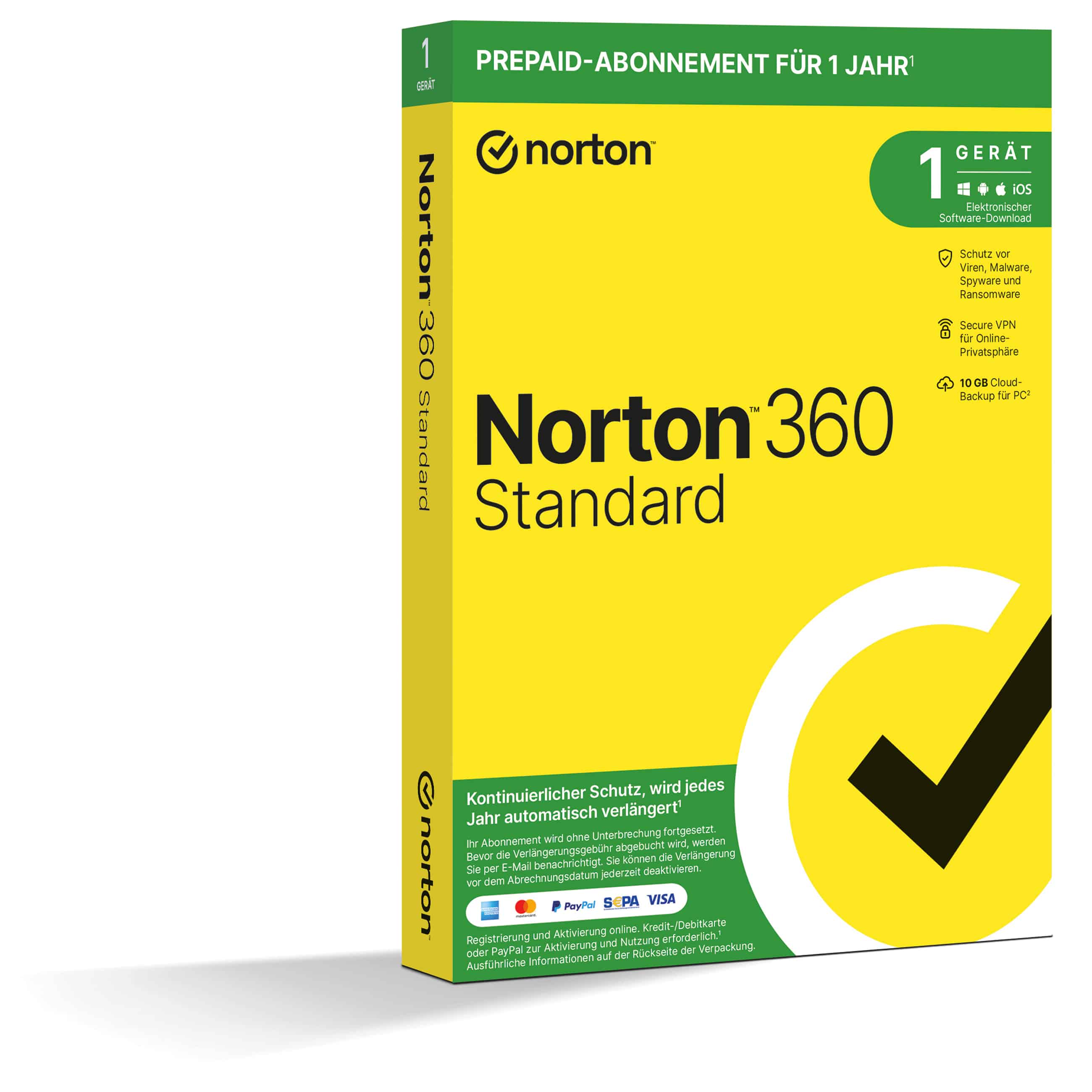 Norton 360 Standard - Internet Security Software