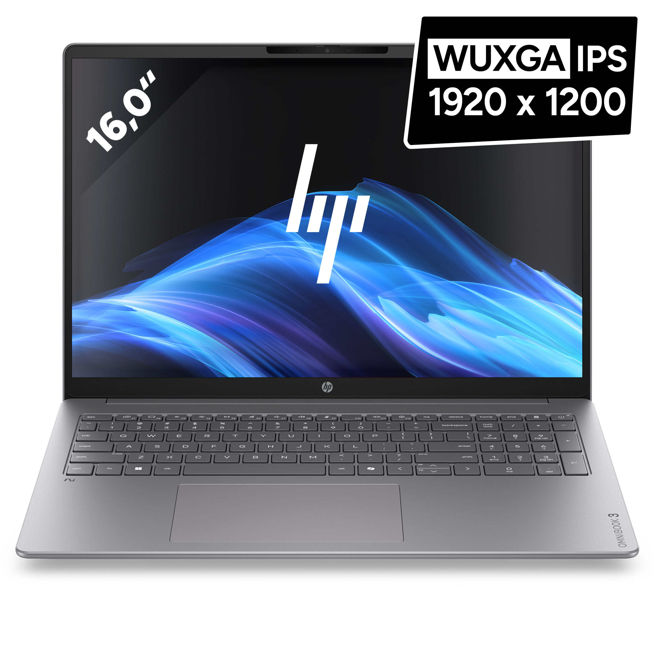 HP OmniBook 3 AI 16-bz0351ngxOVP geöffnet – geöffnet