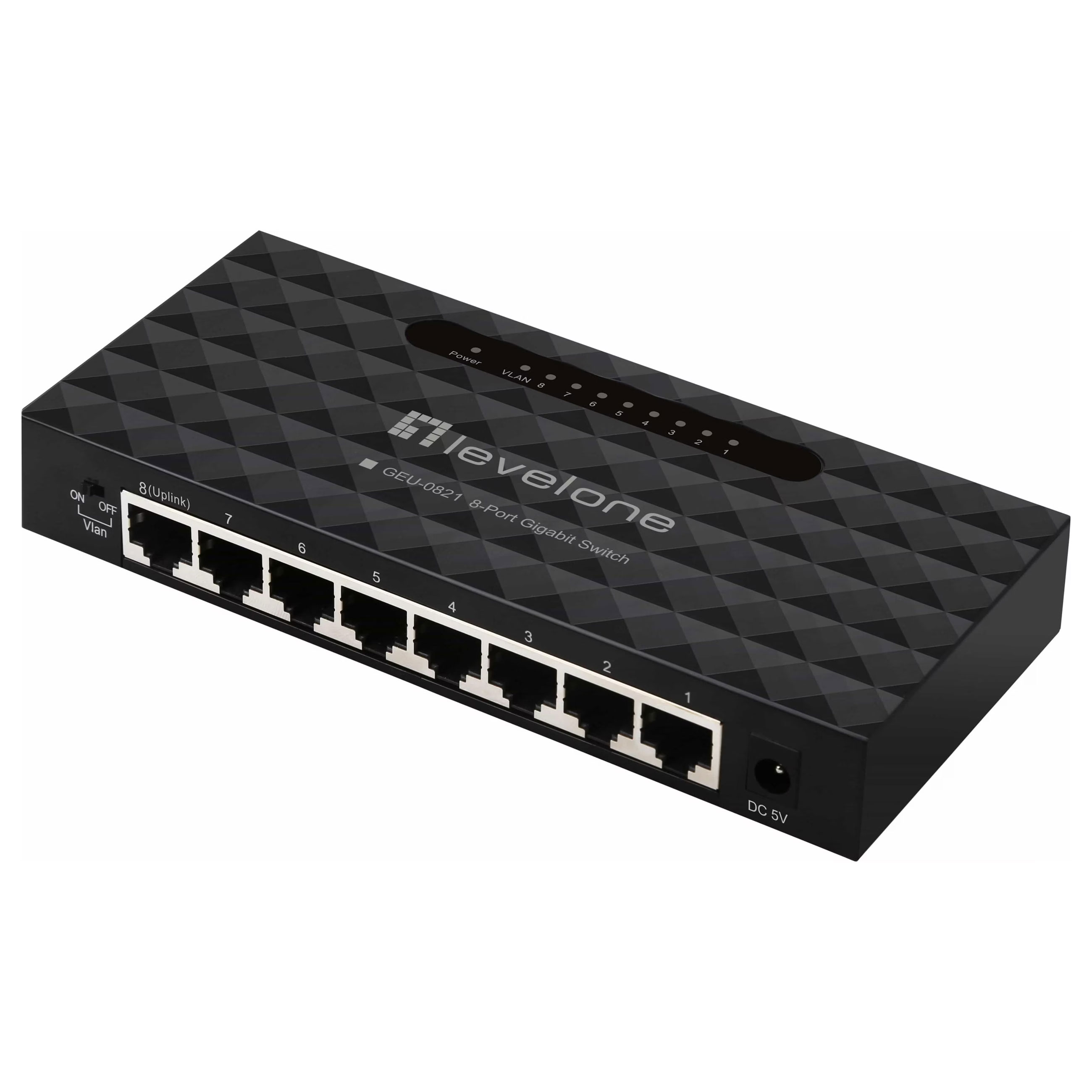 LevelOne GEU-0821 8-Port - Desktop SwitchNeuware