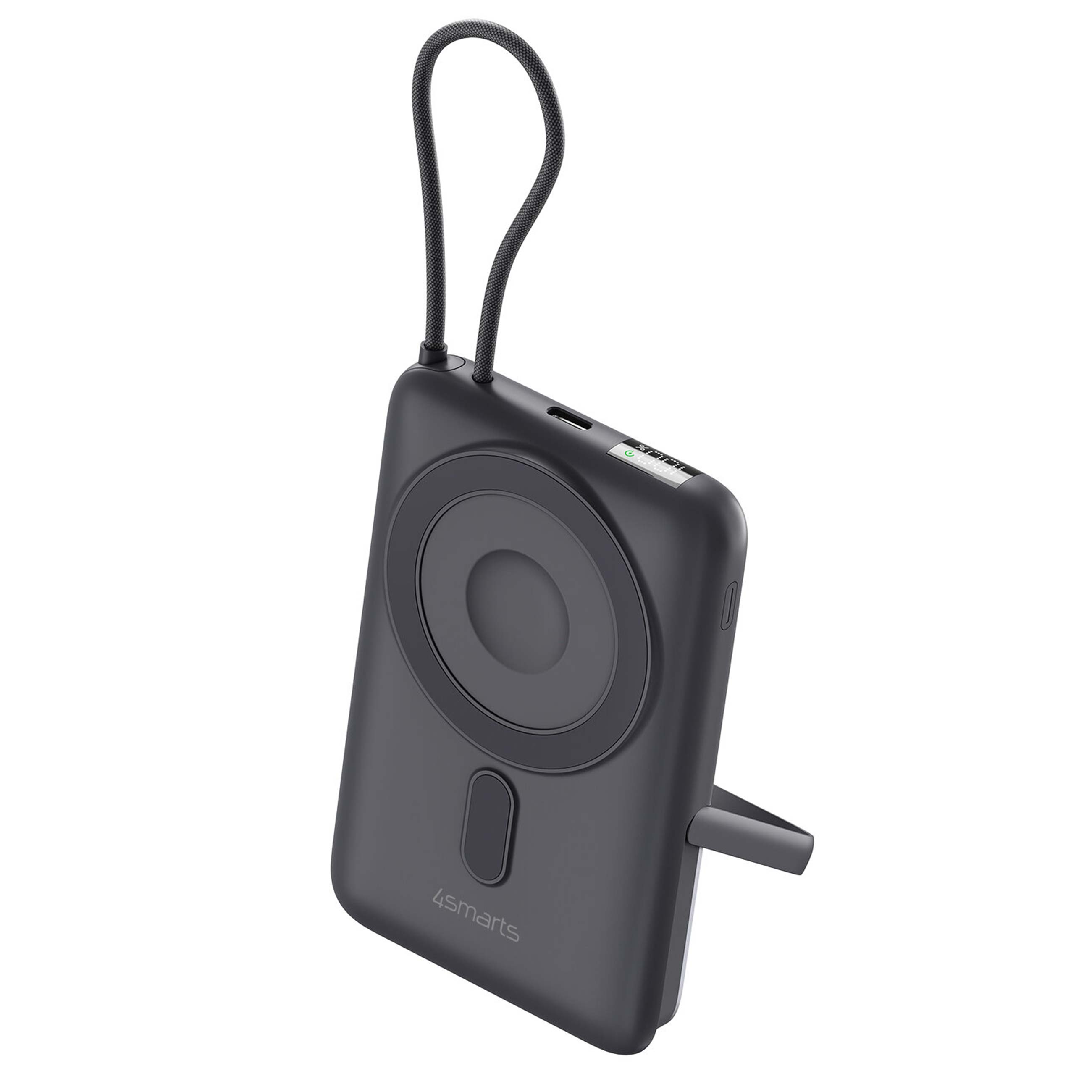 4smarts Enterprise Pocket 10000 mAh - Induktive PowerbankNeuware - Farbe: Grau
