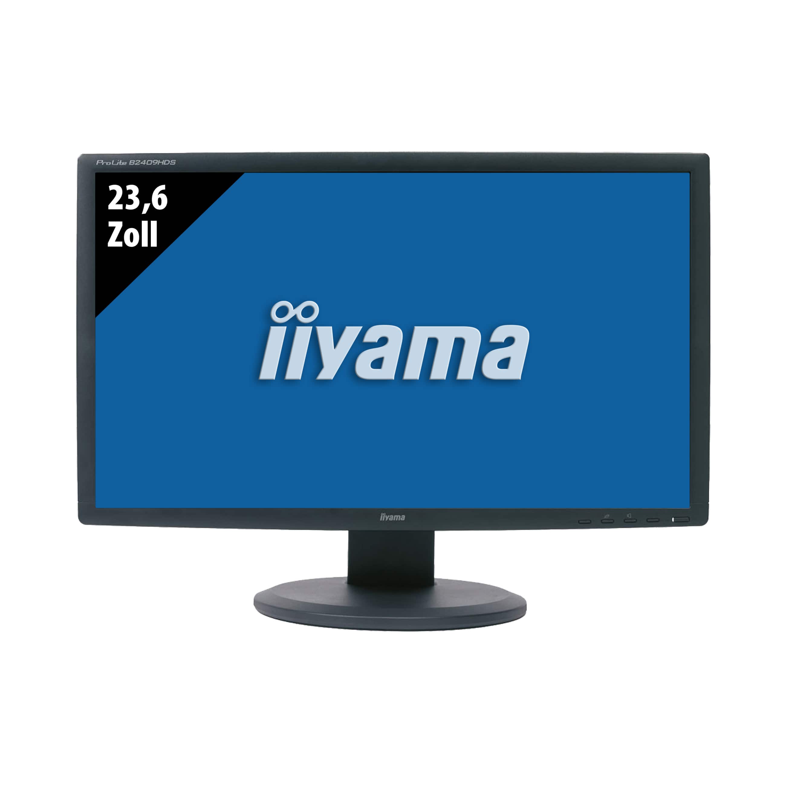 Iiyama Pro Lite B2409HDS - 1920 x 1080 - FHD - 23,6 Zoll - 2 ms - Schwarz