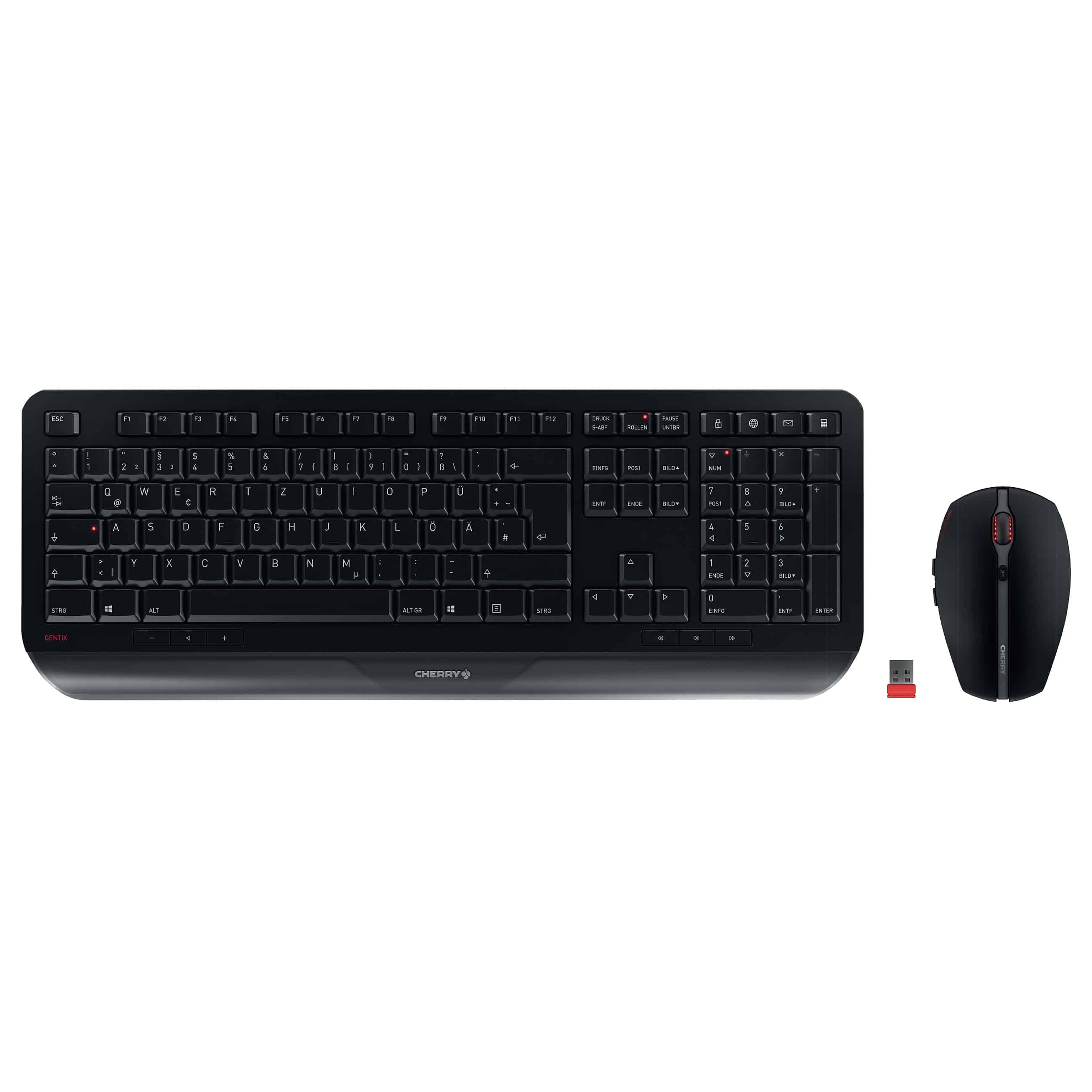Cherry Gentix Desktop - kabelloses Tastatur und Maus Set