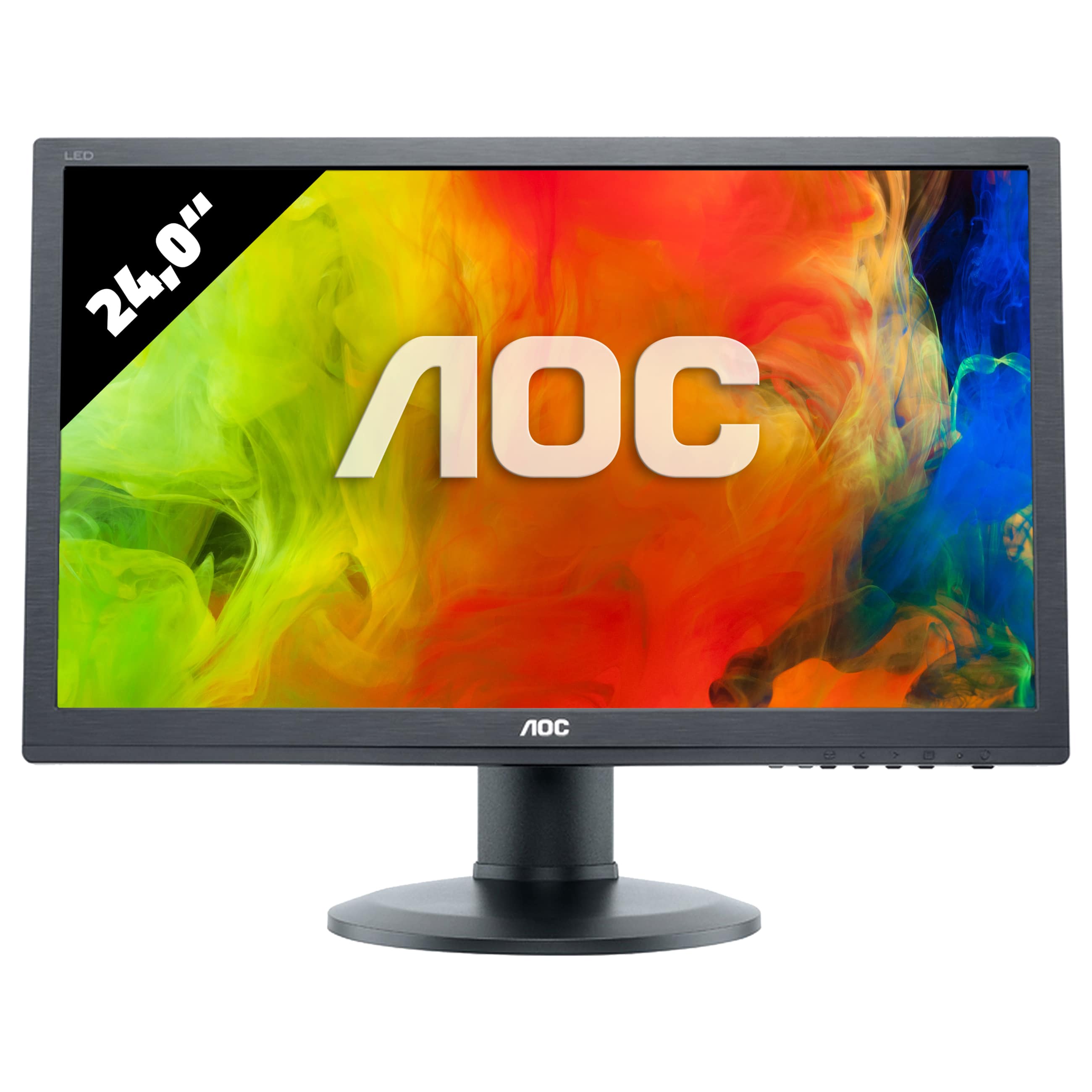 AOC E2460PDA - 1920 x 1080 - FHDGut - AfB-refurbished