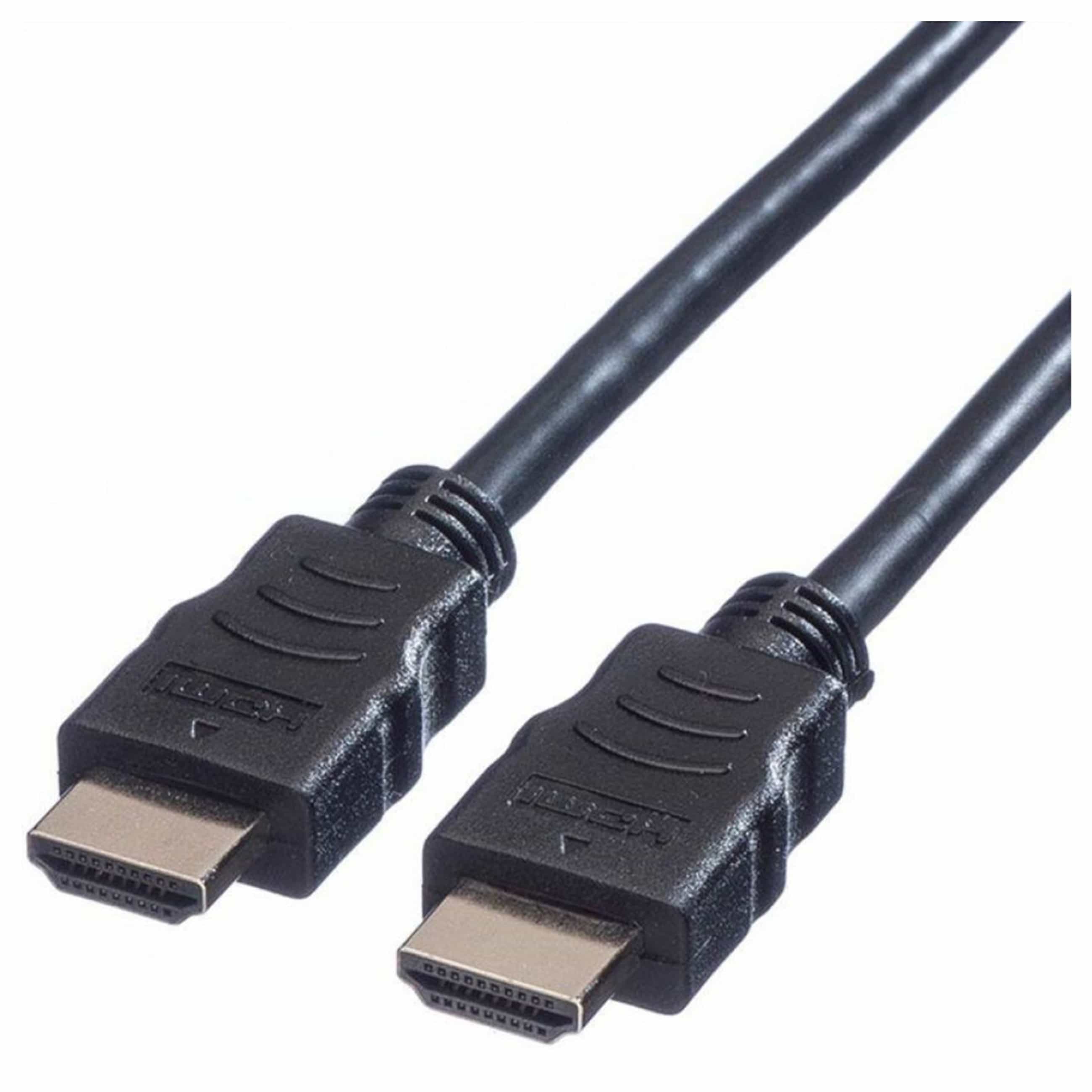 VALUE 4K@30Hz HDMI auf HDMI - Videokabel mit Ethernet - Schwarz - Neu