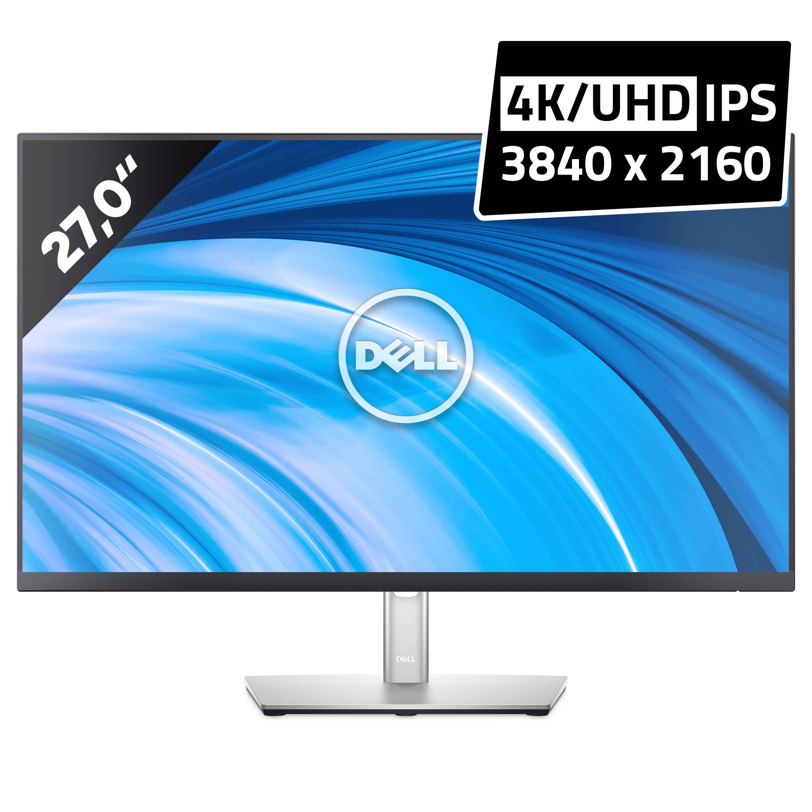 Dell P2721Q - 3840 x 2160 - UHD 4K | 27,0 Zoll - 8 ms - Schwarz/Silber