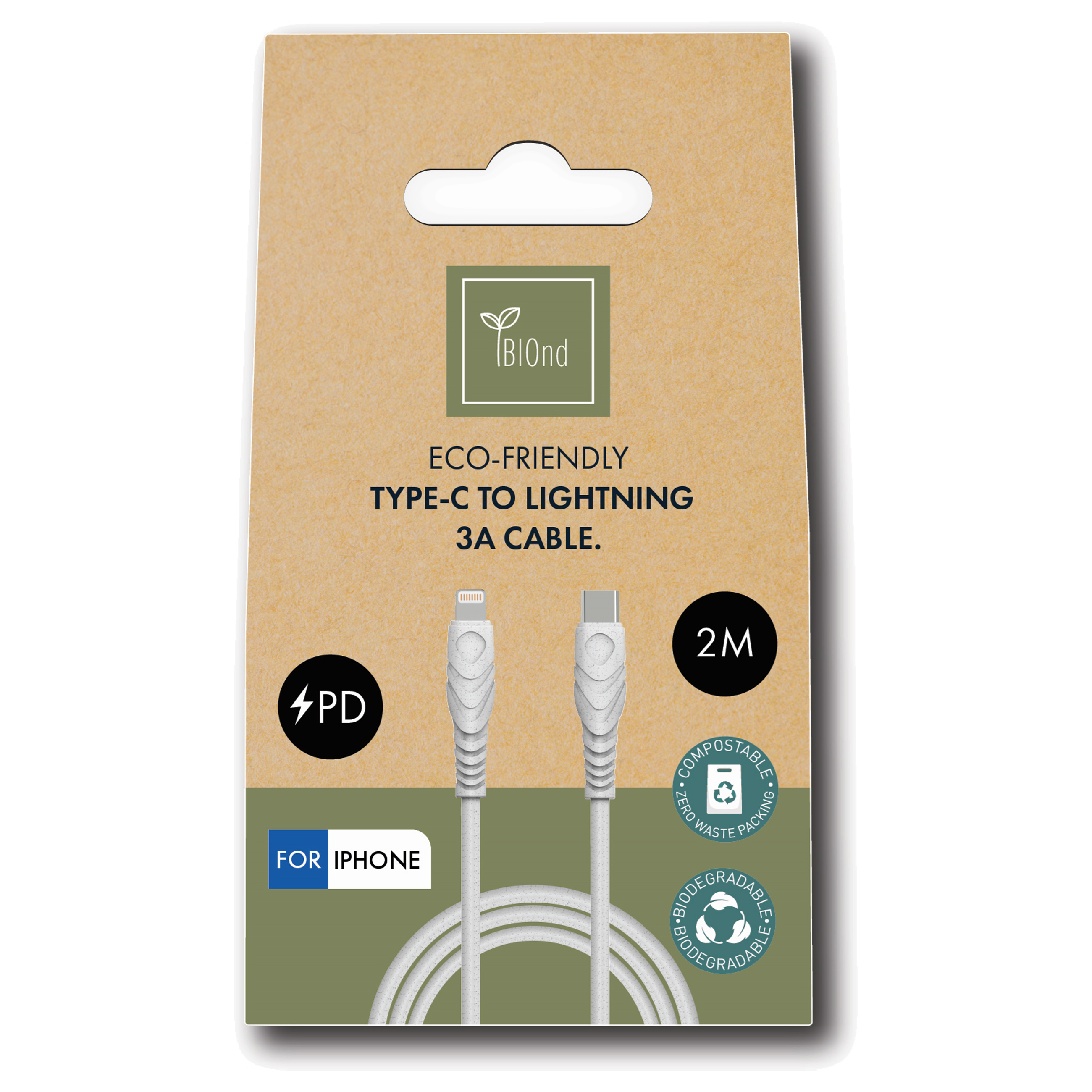 BIOnd USB-C auf Lightning - Ladekabel