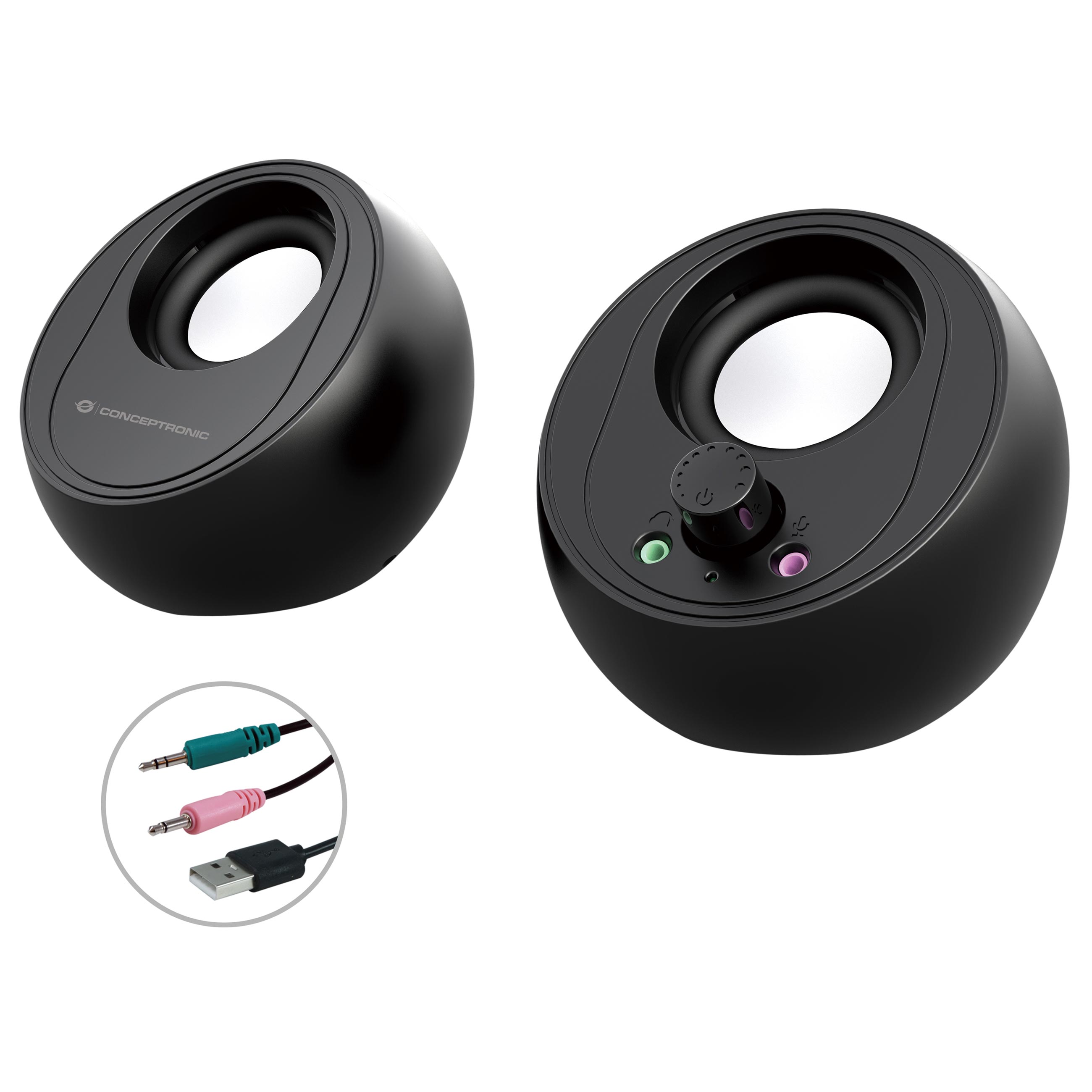 Conceptronic BJORN01B - PC Lautsprecher mit BluetoothNeuware