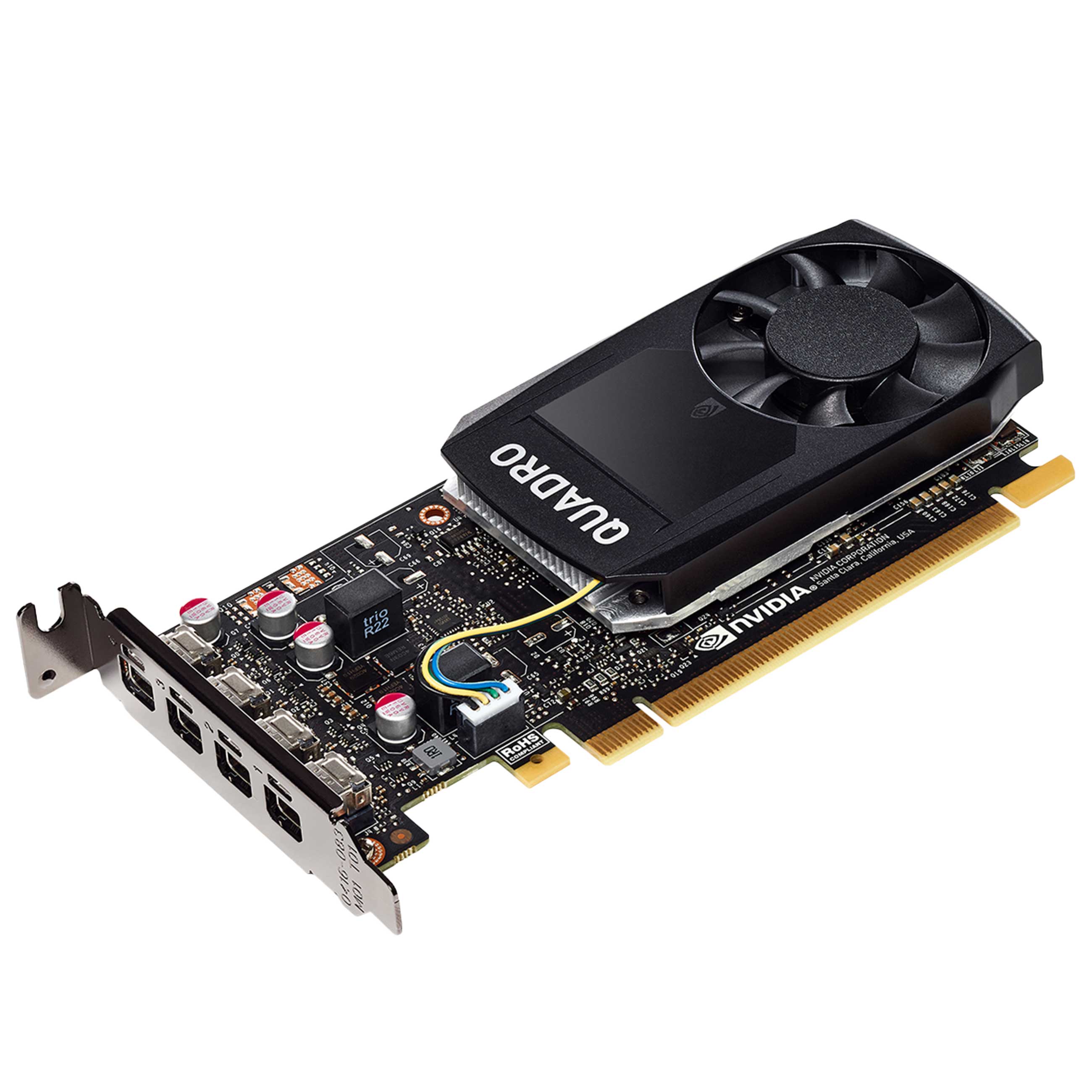 Image of Lenovo Quadro P1000 (Low Profile) - 4GB GDDR5 - GrafikkarteSehr gut - AfB-refurbished