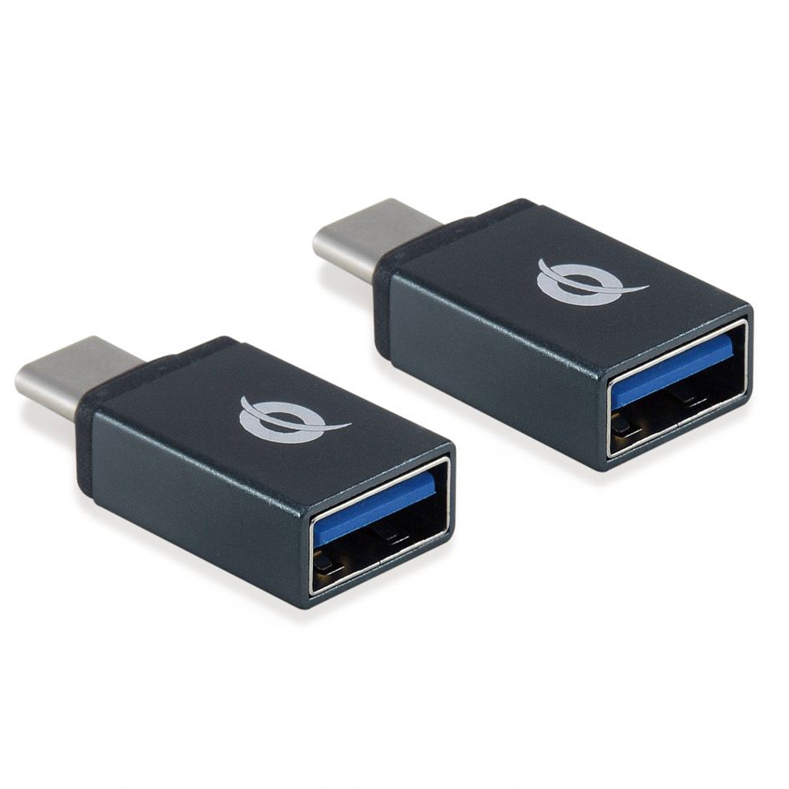 Conceptronic DONN03G USB-C auf USB-A (2er Pack) - USB Adapter