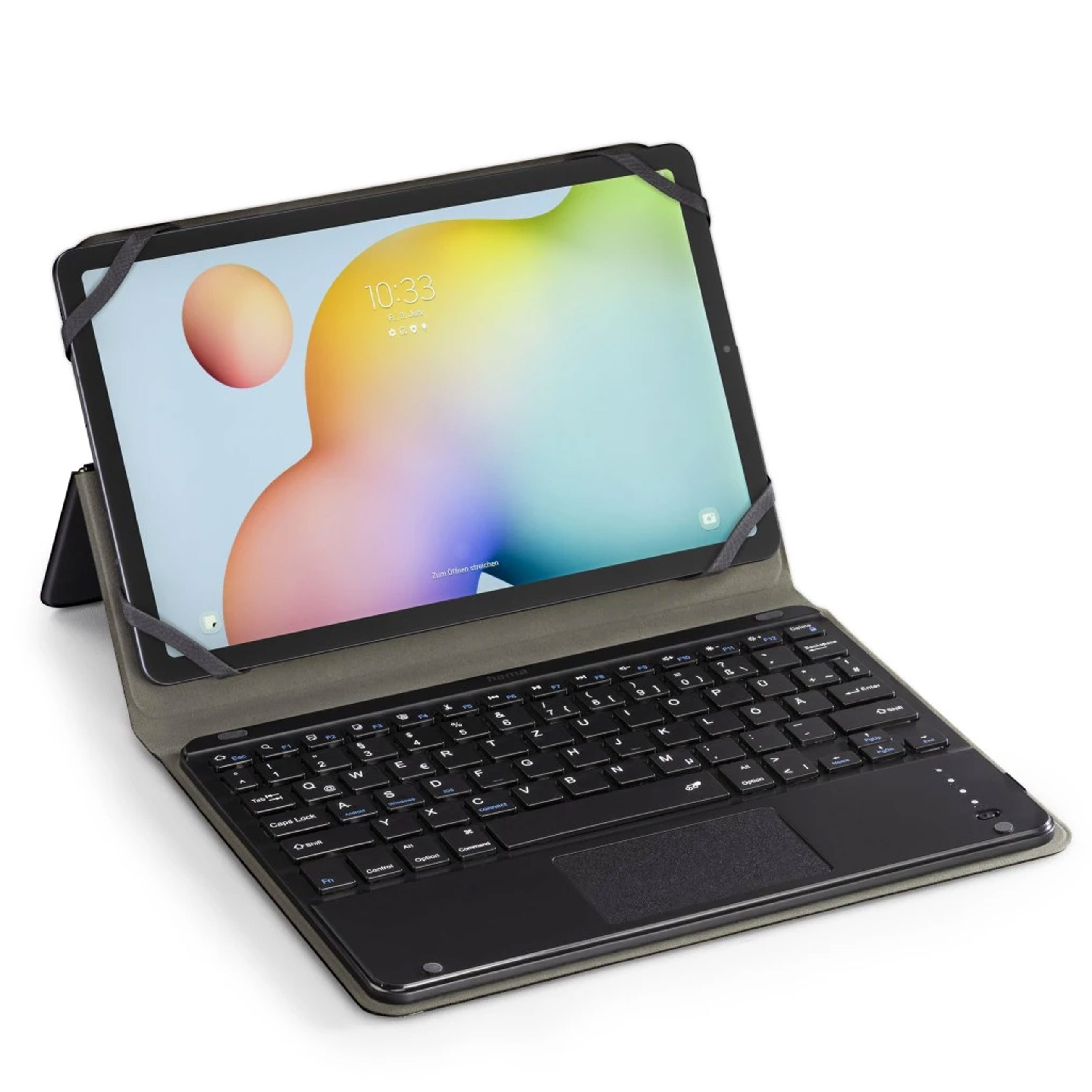 Tablet Tasche modellspezifisch Passend für Display-Größe=24 cm (95) BookCase Schwarz