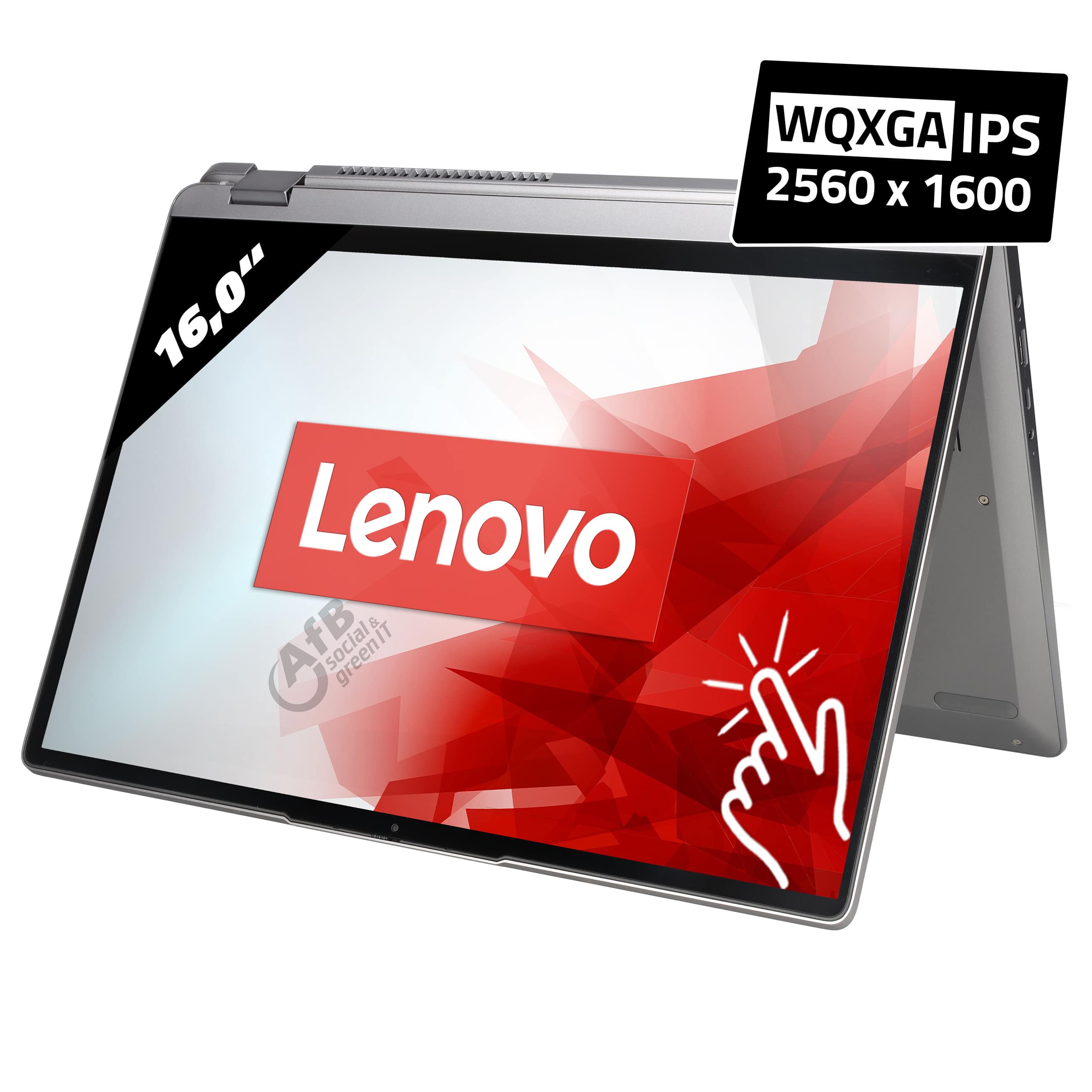 Lenovo IdeaPad Flex 5 16ABR8  

 - 16,0 Zoll - AMD Ryzen 7 Pro 7730U @ 2,0 GHz - 16 GB DDR4 - 500 GB SSD - 2560 x 1600 WQXGA - Touchscreen - Windows 11 Home