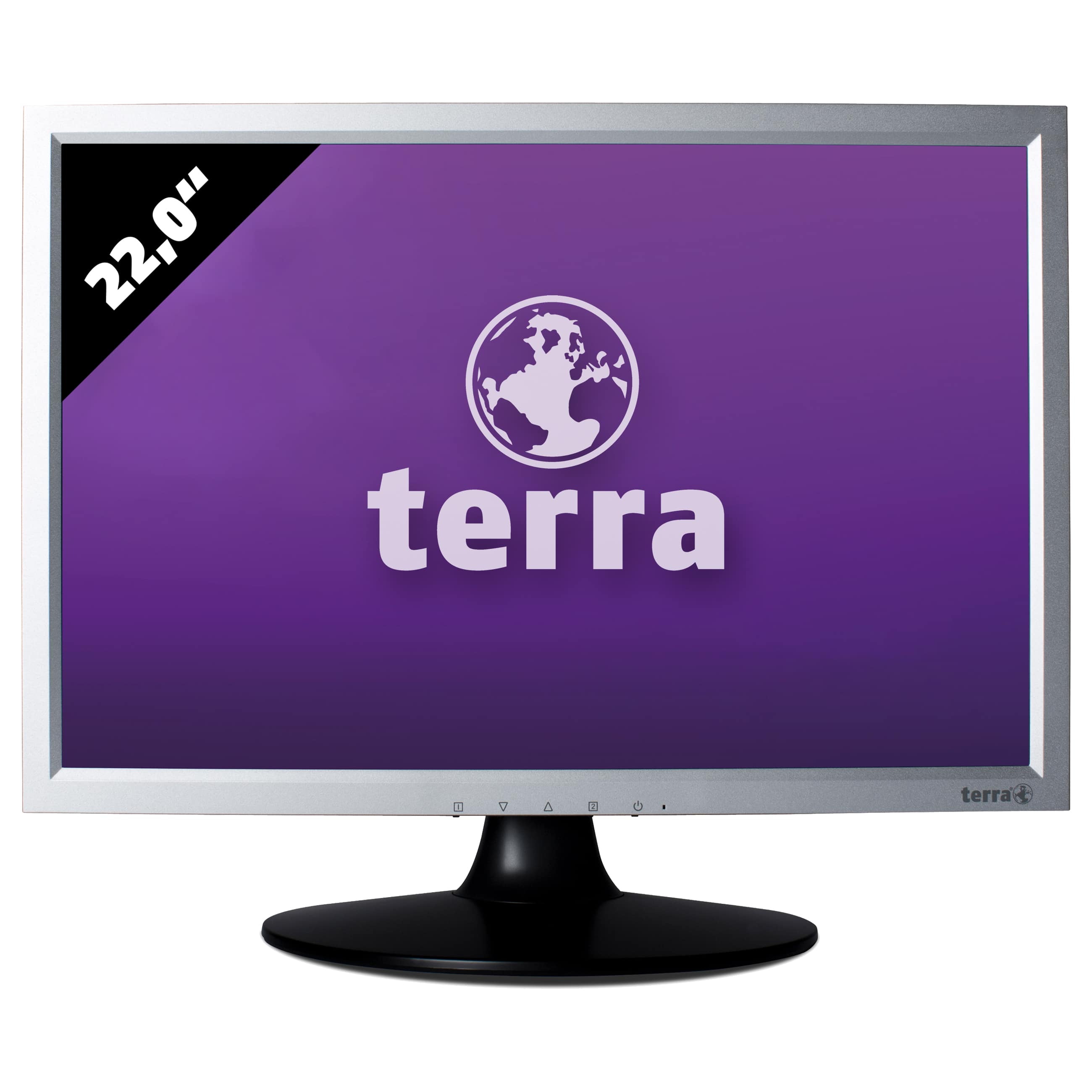 Wortmann Terra 2230W PV - 1680 x 1050 - WSXGA+ - 22,0 Zoll - 5 ms - Silber