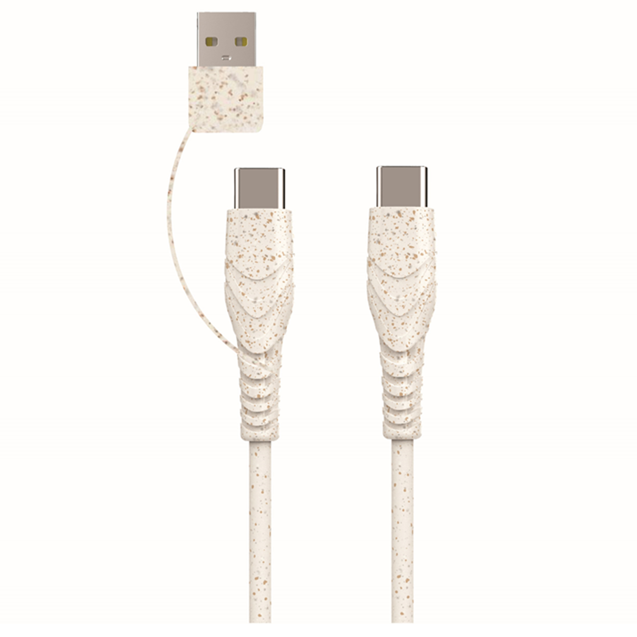 BIOnd USB-C auf USB-C/USB-A - LadekabelNeuware
