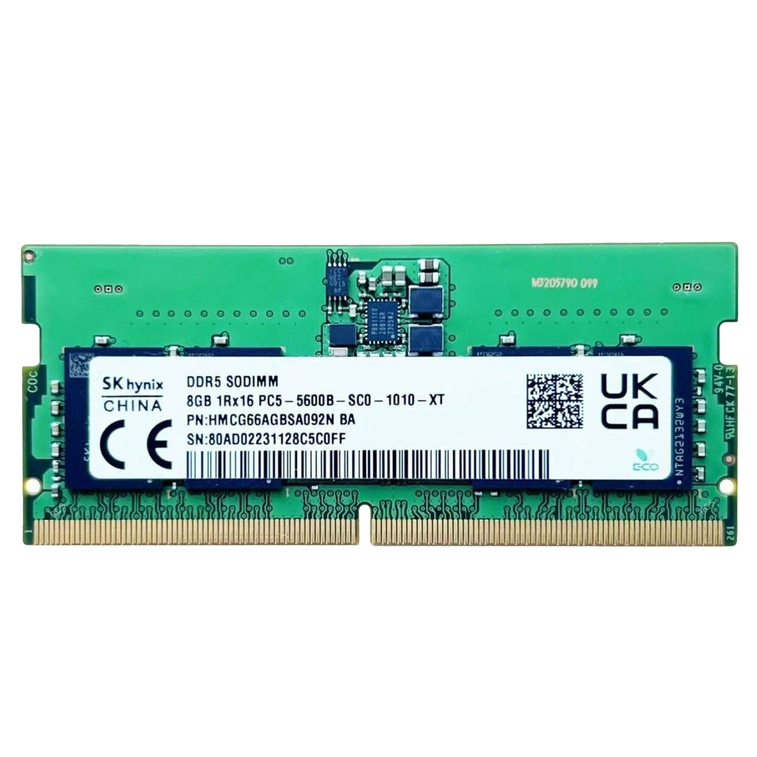 SK hynix - DDR5 - 8GB - SO-DIMM - 5600MHz - ArbeitsspeicherOVP geöffnet - geöffnet