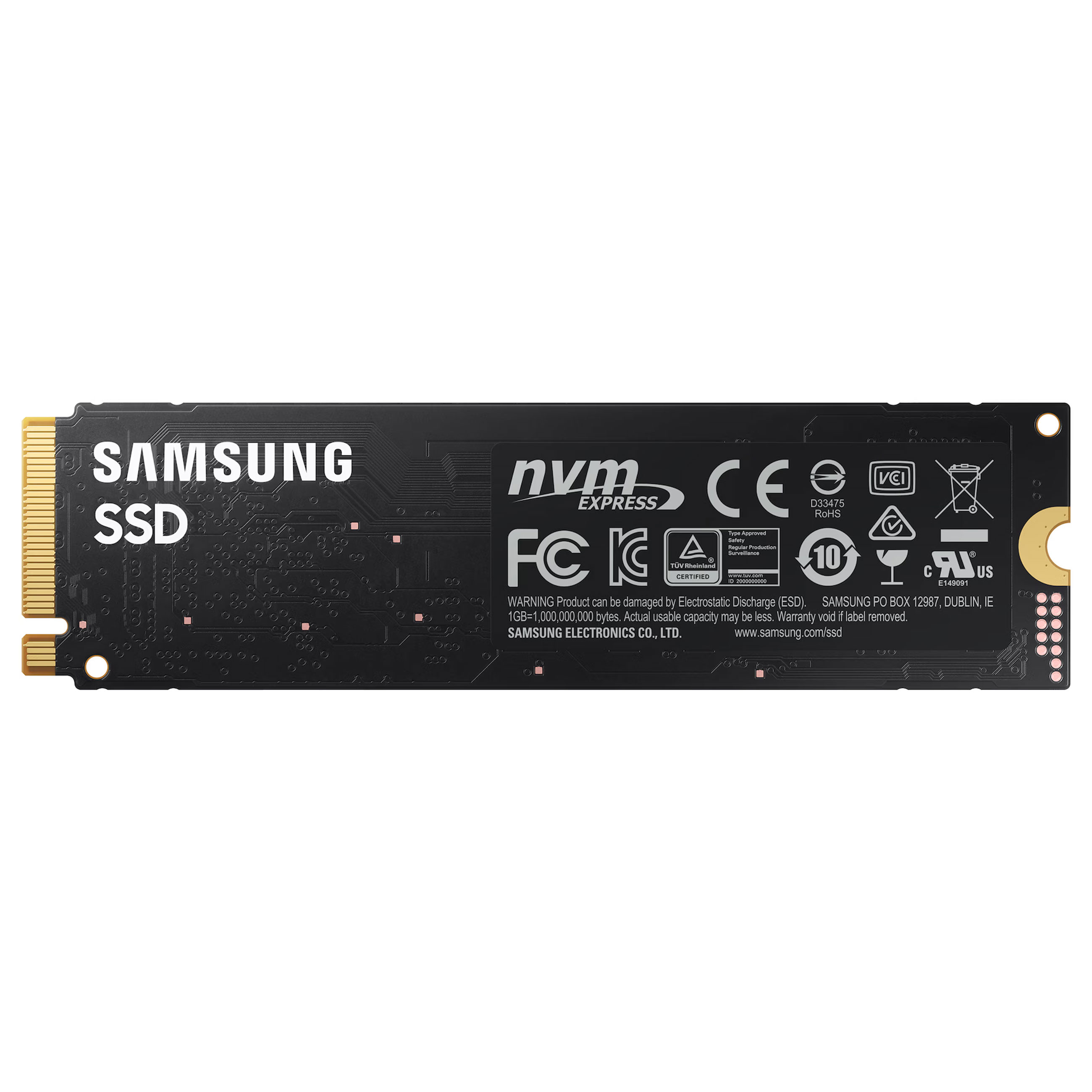 Samsung SSD 980 - 1TB - M.2 - NVME 2280 - interne SSD-Festplatte