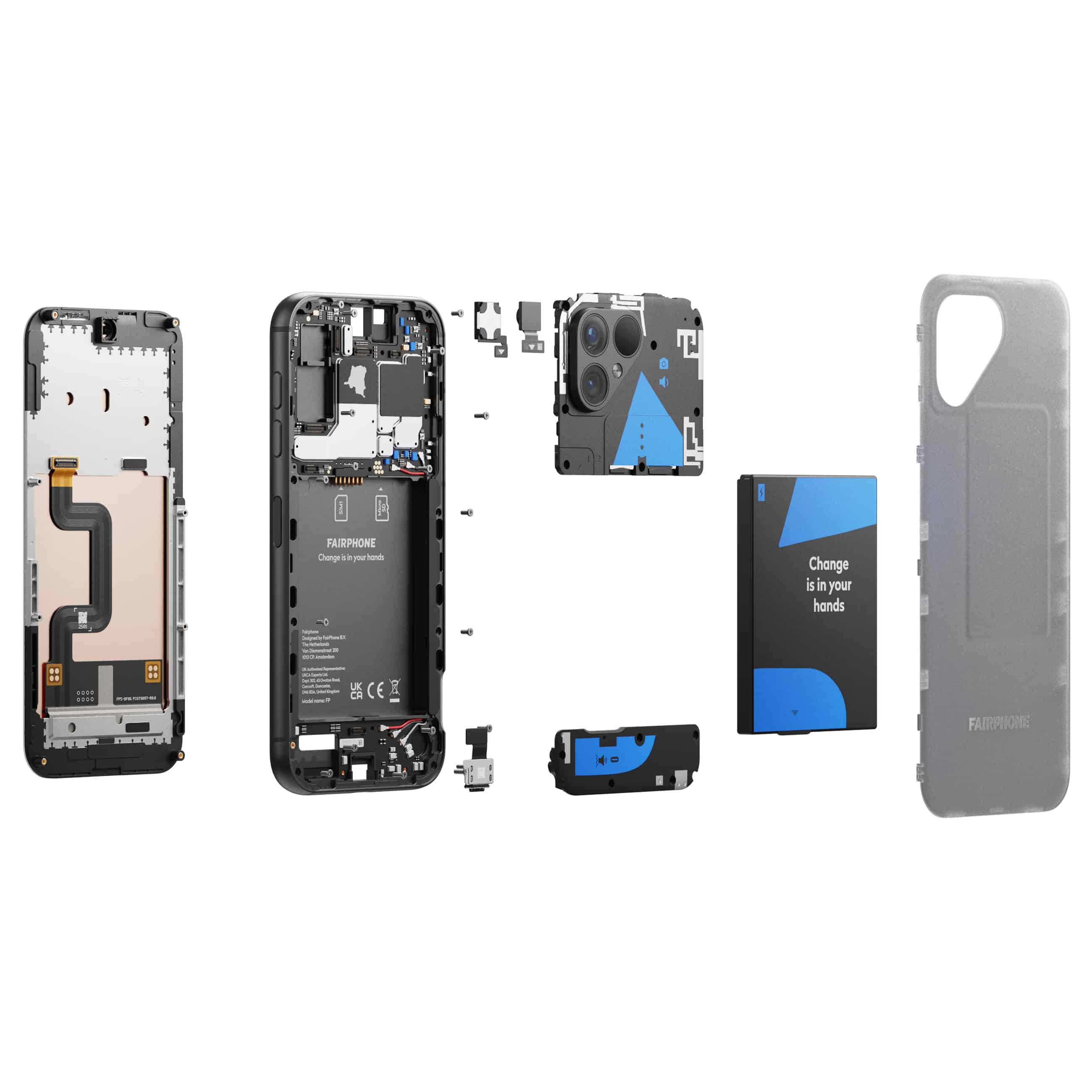 Fairphone 5 - 256 GB - Transparent Edition