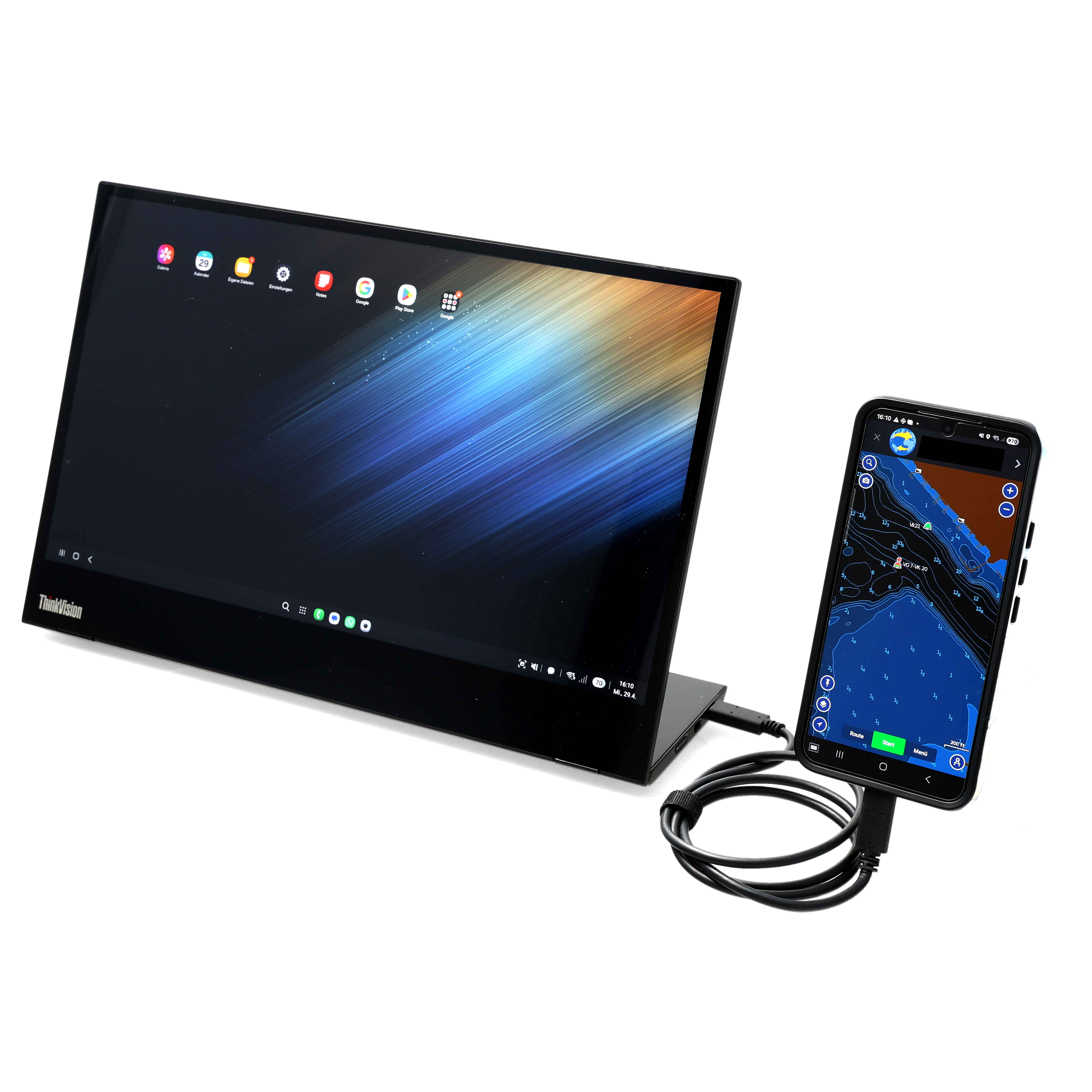 Lenovo ThinkVision M15 - 1920 x 1080 - FHD