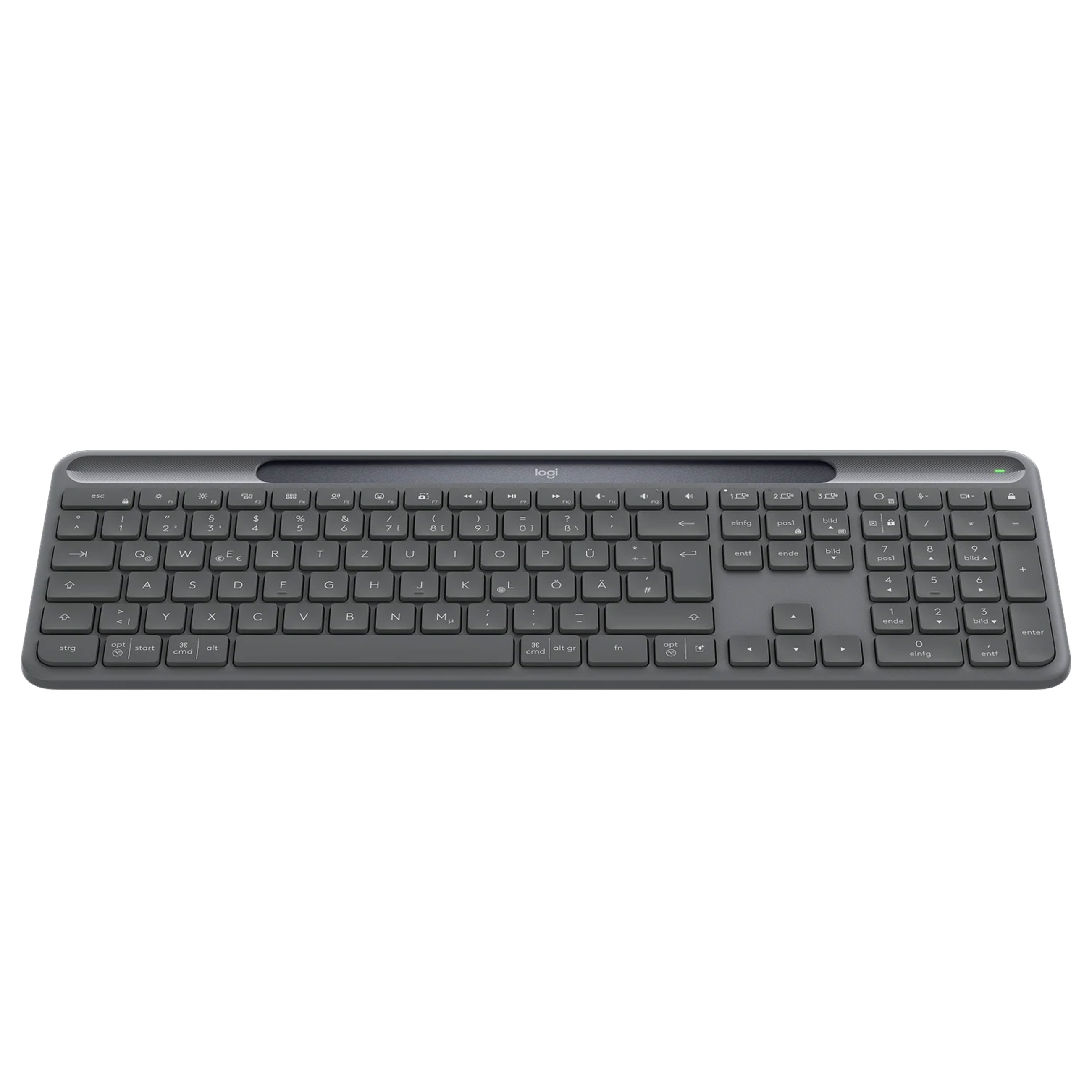 Logitech Signature Slim Solar+ K980 for Business - Lichtbetriebene kabellose TastaturNeuware