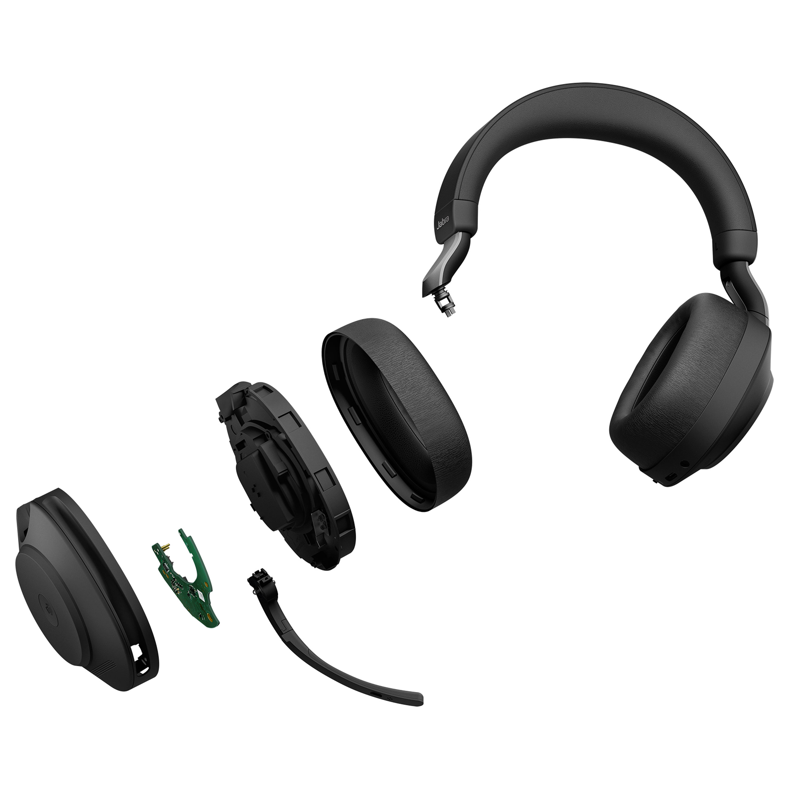 Jabra Evolve2 85 MS - Over-ear Headset - Schwarz - Gebraucht