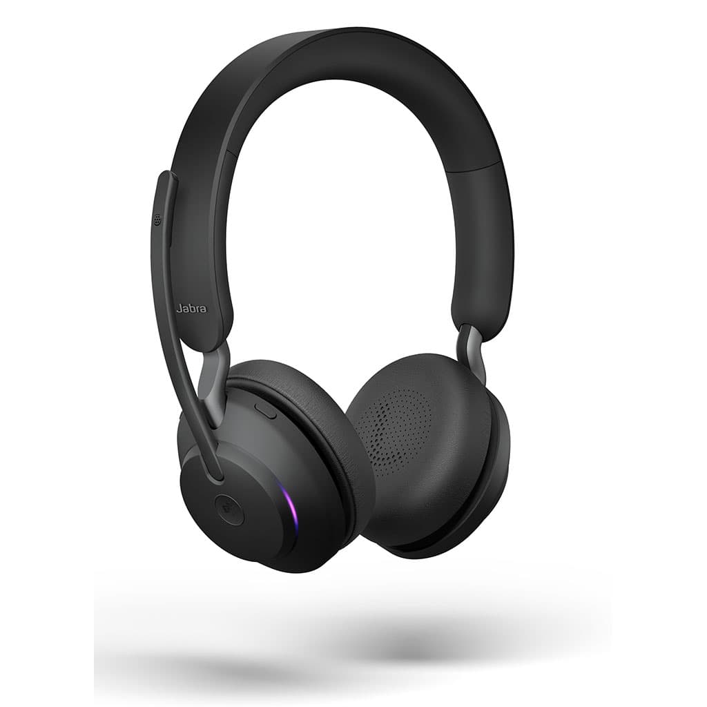 Jabra Evolve2 65 MS - On-ear Headset - Schwarz - Neu