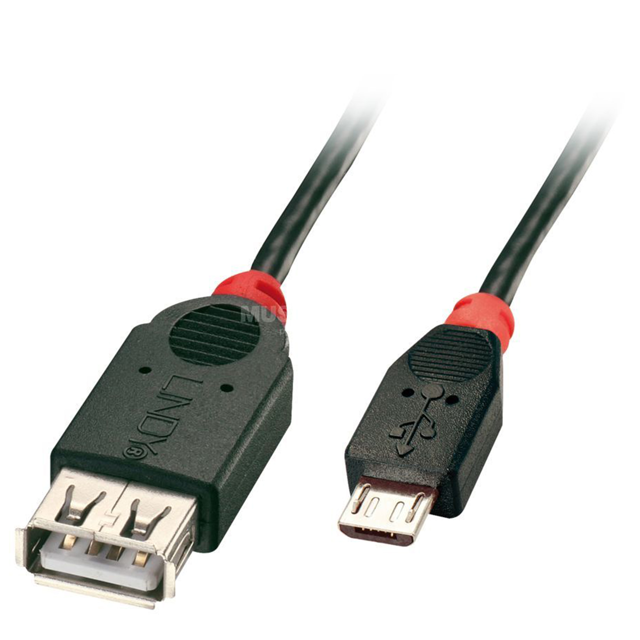 Lindy USB-Micro-B auf USB-A (Buchse) - Ladekabel