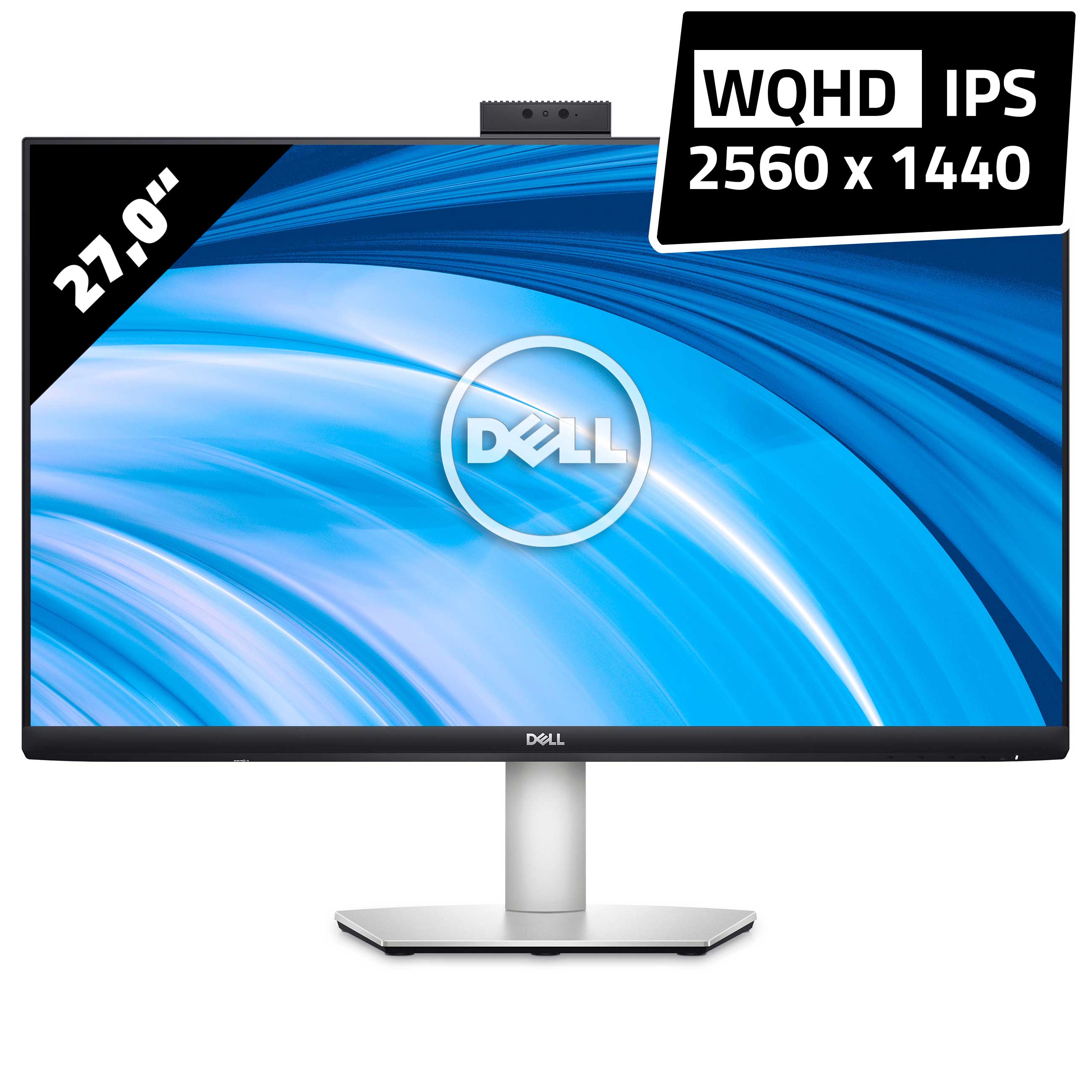 Dell S2722DZ Videokonferenzmonitor  - 2560 x 1440 - WQHD