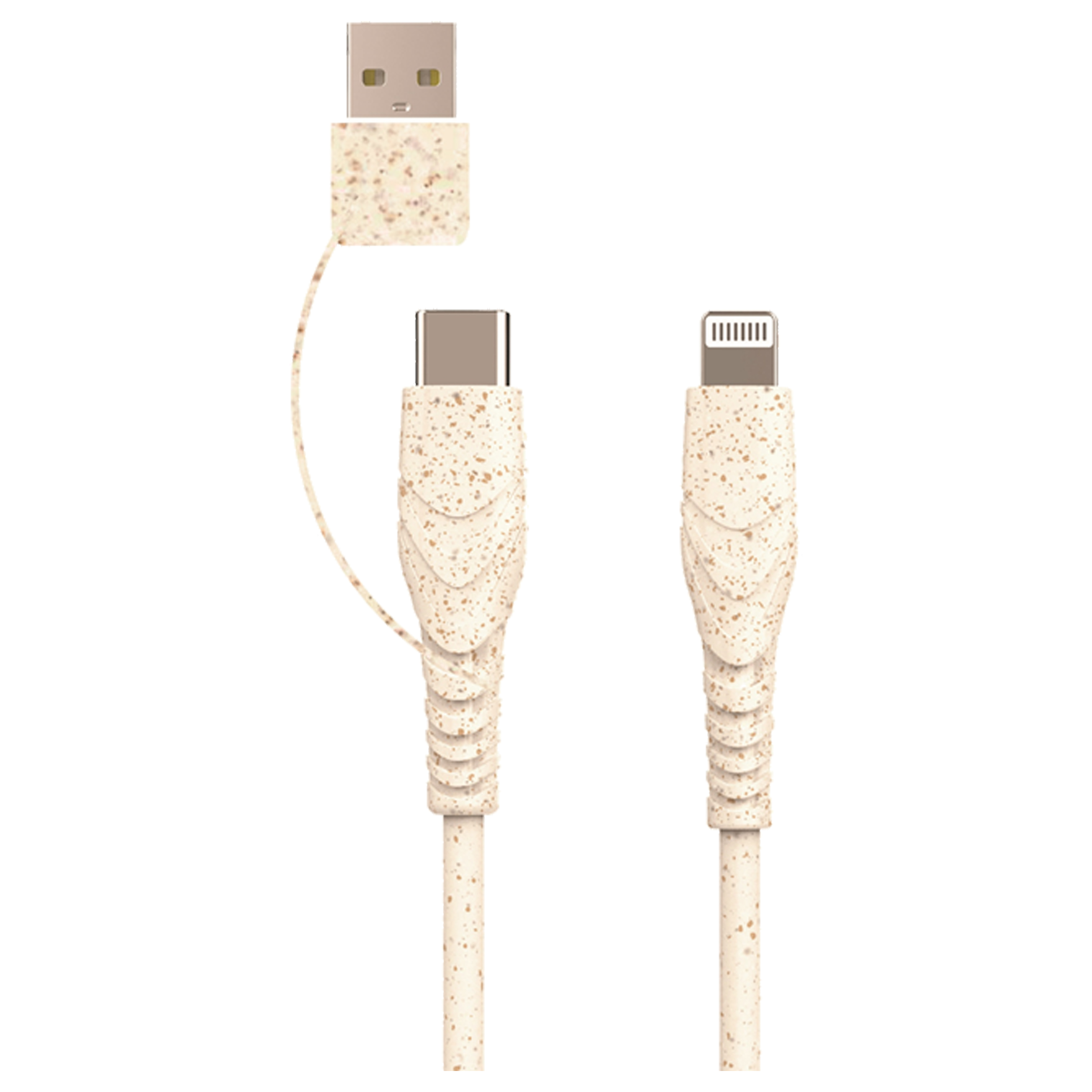 BIOnd USB-A auf USB-C und Lightning - LadekabelNeuware