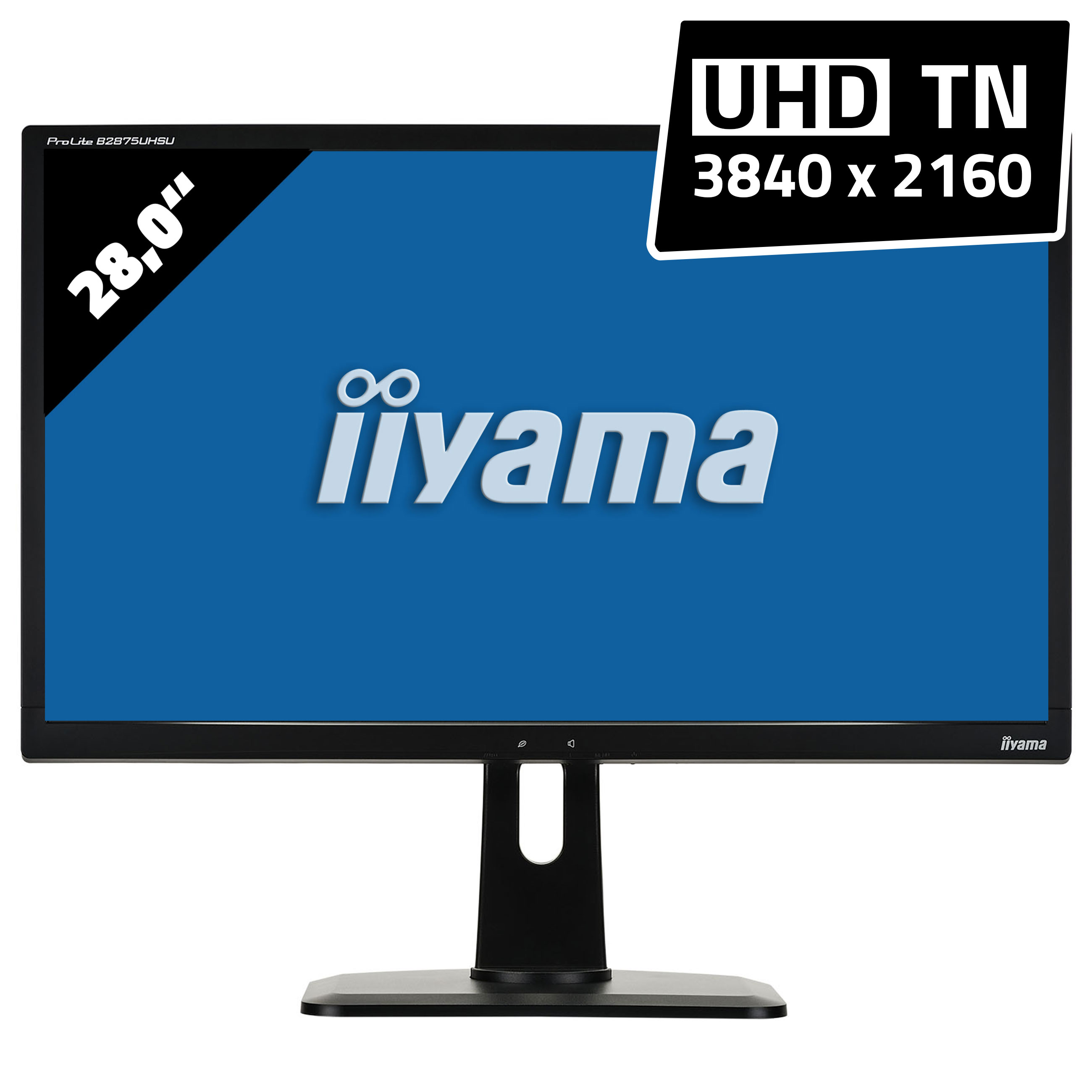 Iiyama Prolite B2875UHSU-B1 - 3840 x 2160 - 4k UHDGut - AfB-refurbished