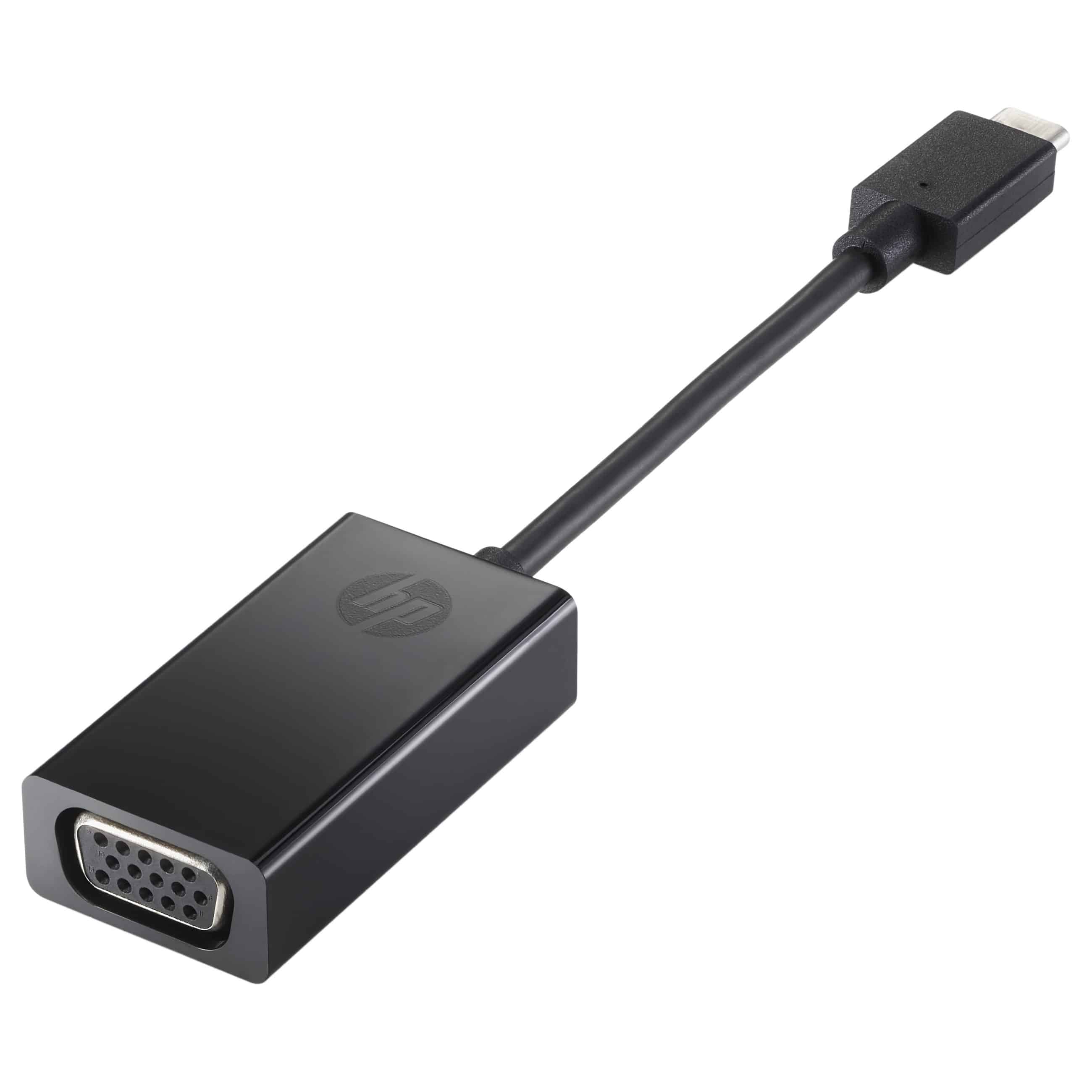 HP USB-C auf VGA - Video Adapter - Schwarz - Neu