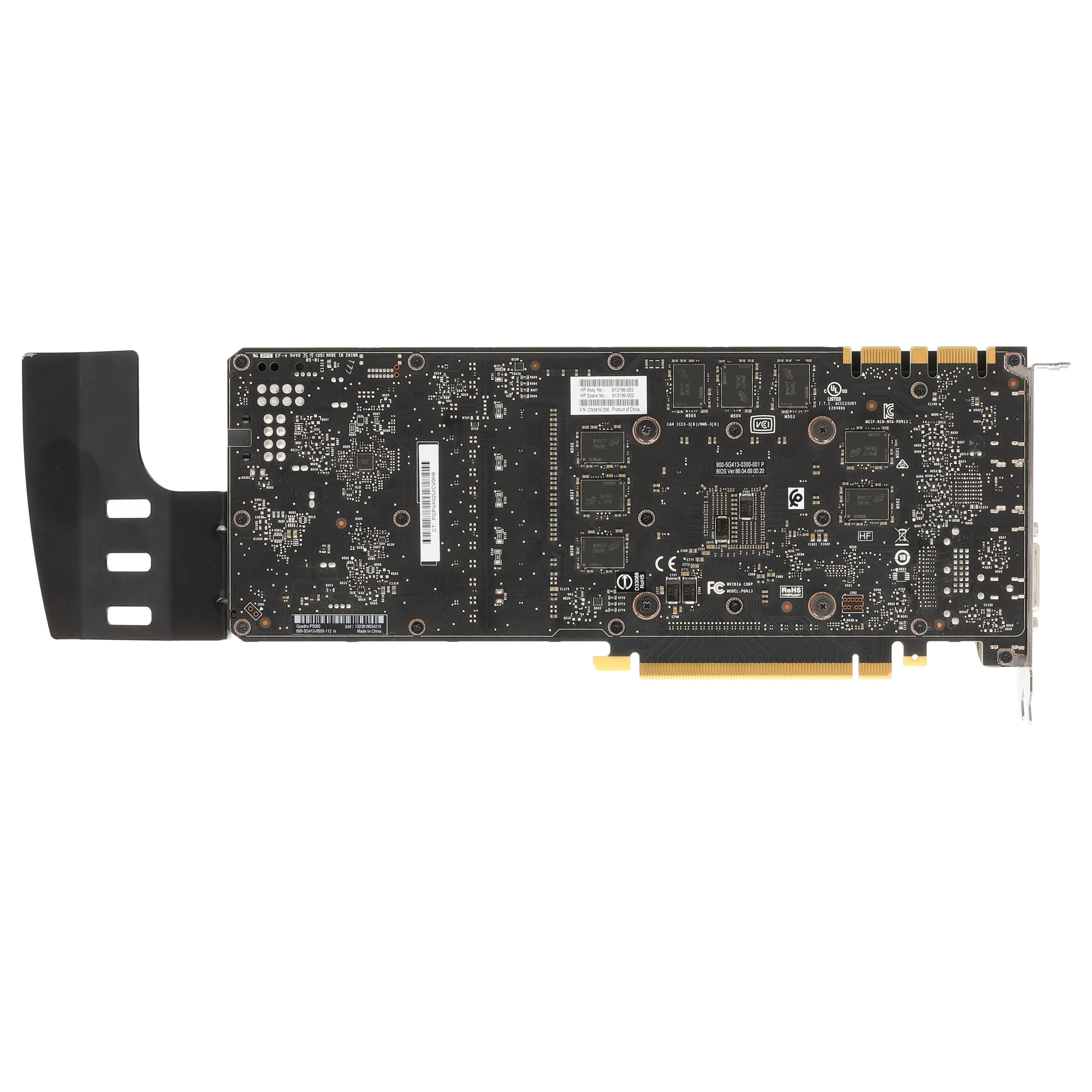 HP Quadro P5000 16GB GDDR5X - Grafikkarte