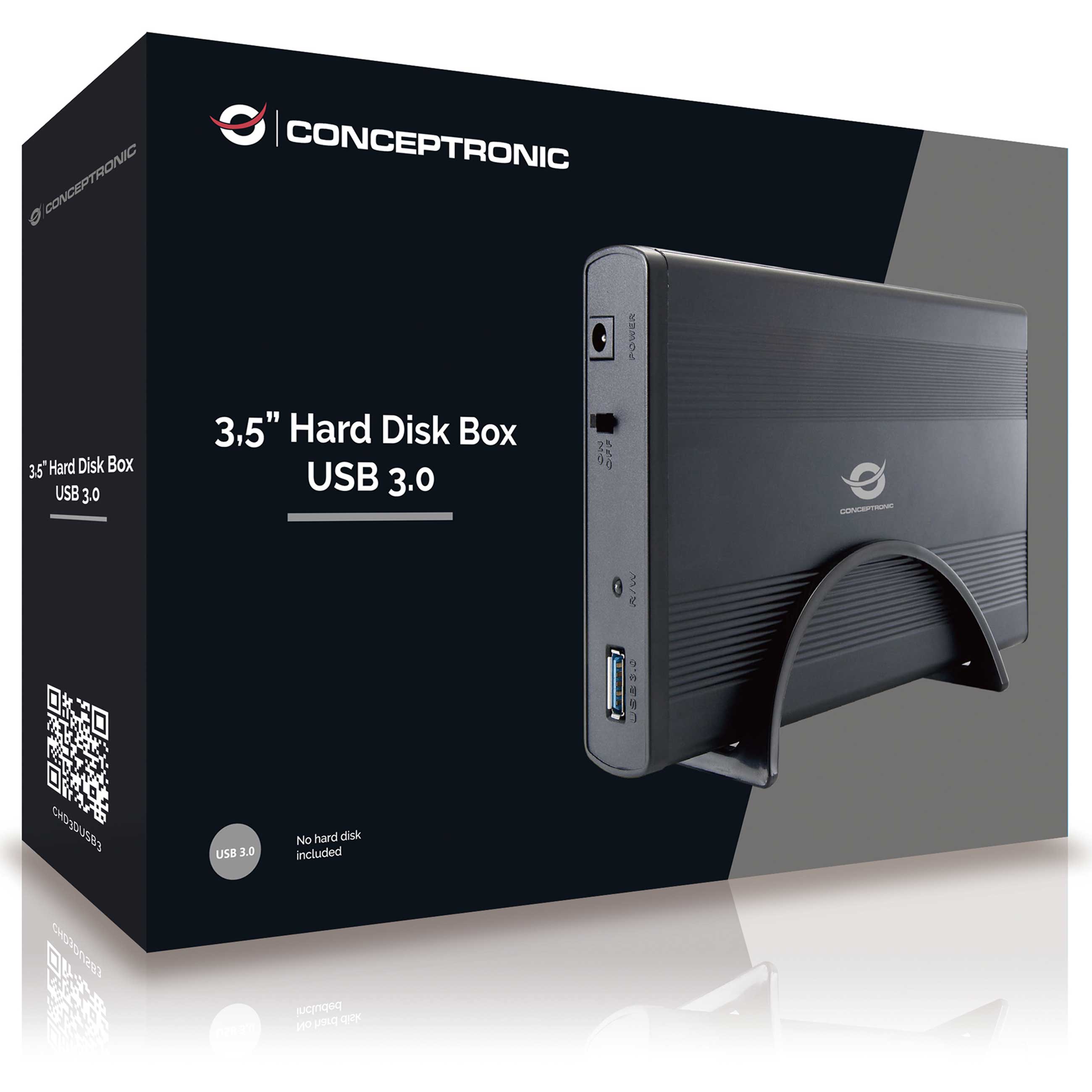 Conceptronic CHD3DUSB3 - Festplattengehäuse