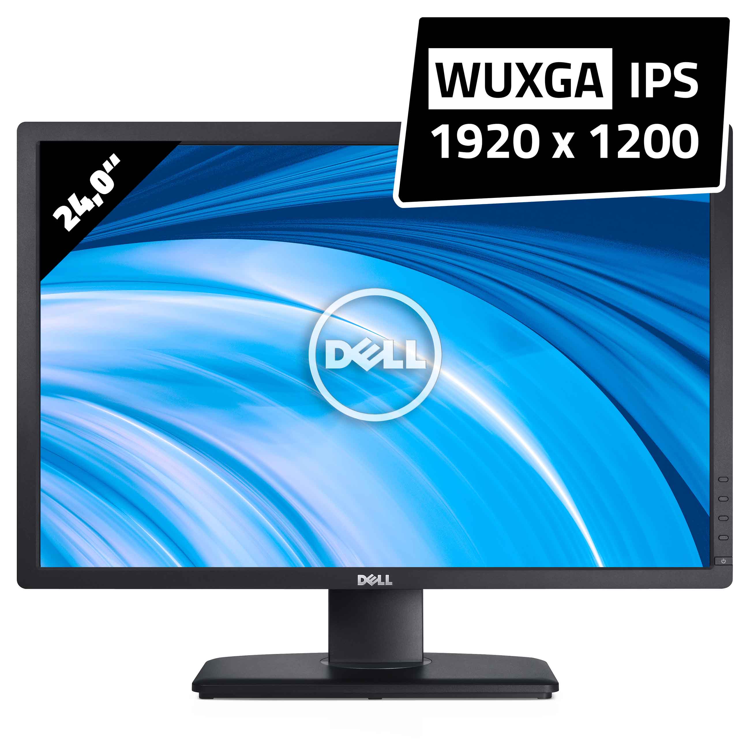 Dell Ultrasharp U2412M - 1920 x 1200 - WUXGAGut - AfB-refurbished
