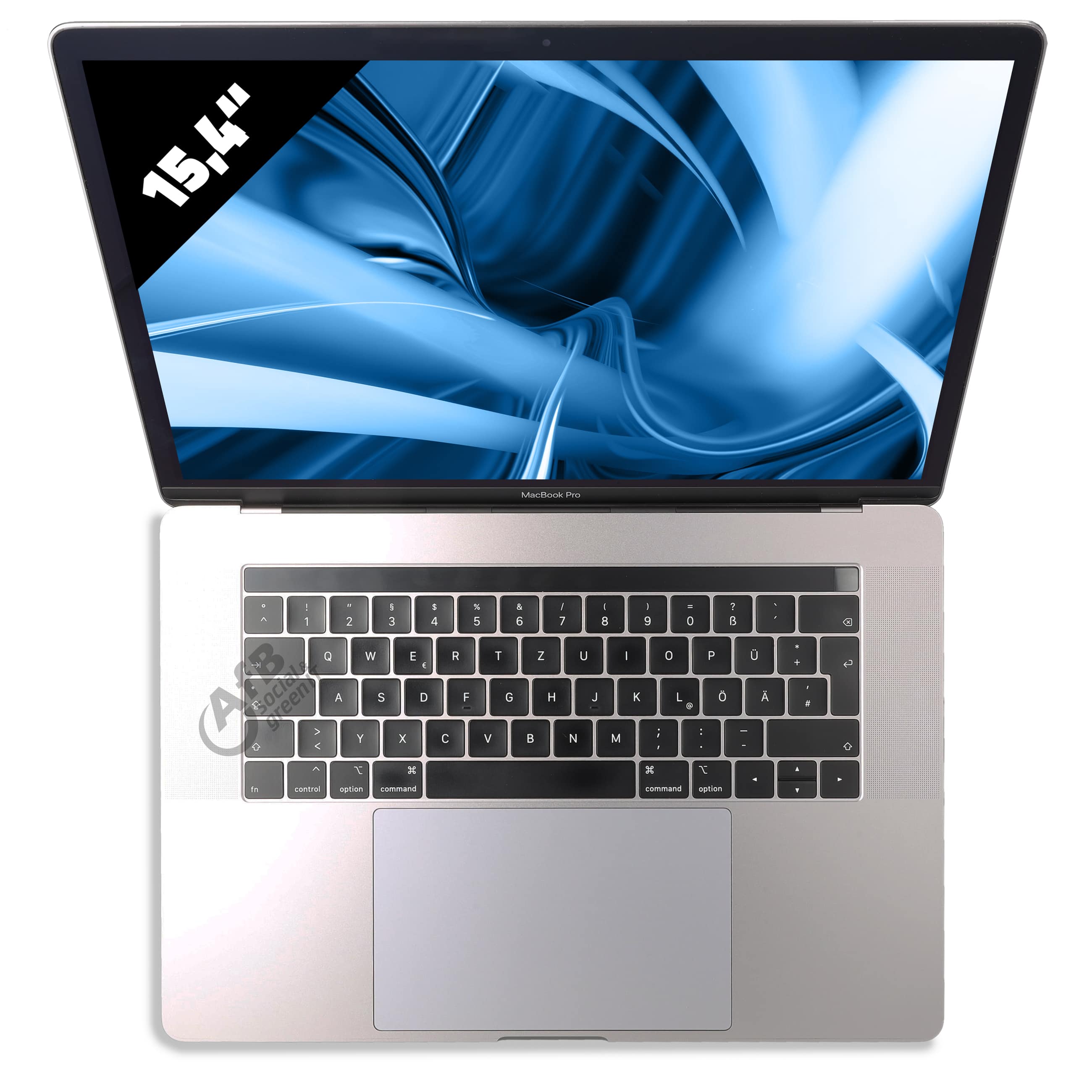 Apple MacBook Pro 15 (2018) 

 - 15,4 Zoll - Intel Core i7 8750H @ 2,2 GHz - 16 GB DDR4 - 512 GB SSD - Radeon Pro 555X - 2880 x 1800 - macOS - Space Gray