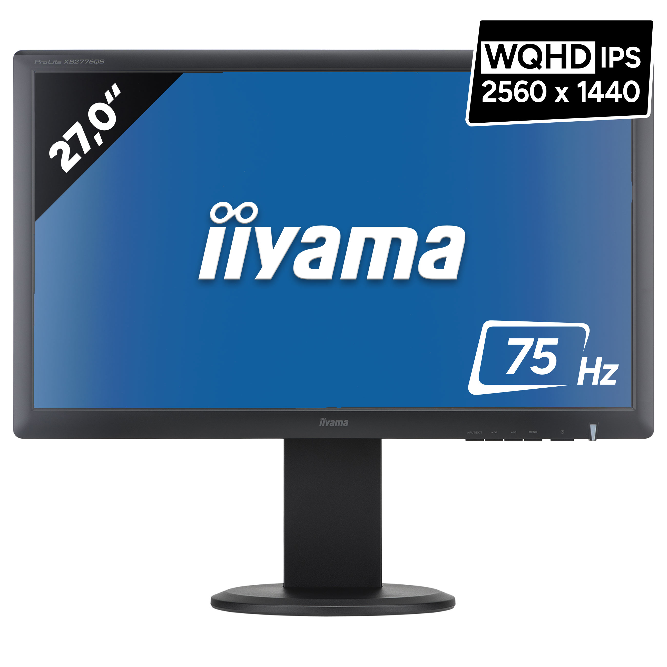 Iiyama ProLite XB2776QS-B1 – 2560 x 1440 – WQHDGut – AfB-refurbished