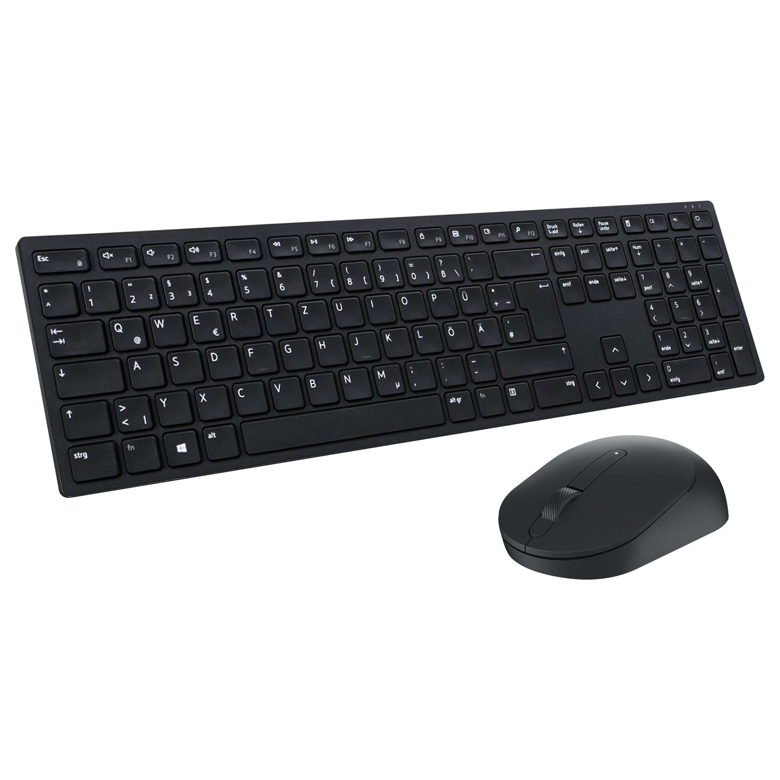 DELL Pro-Tastatur und -Maus – KM5221W - deutsch (QWERTZ) - schwarz