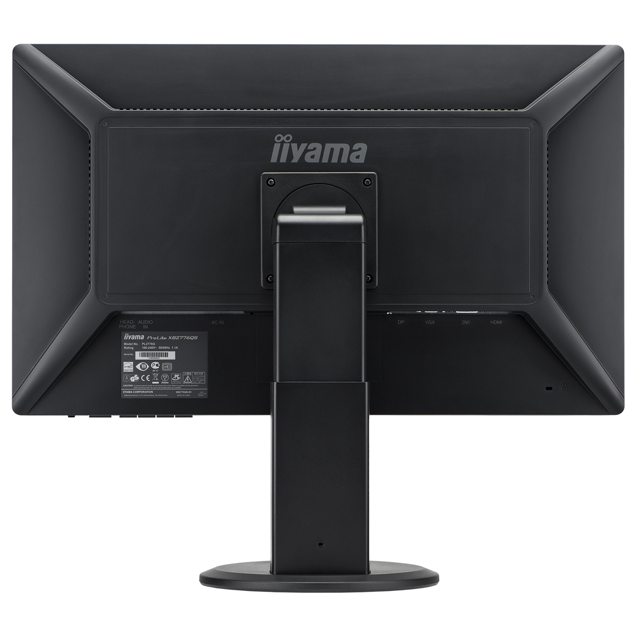 Iiyama ProLite XB2776QS-B1 - 2560 x 1440 - WQHD