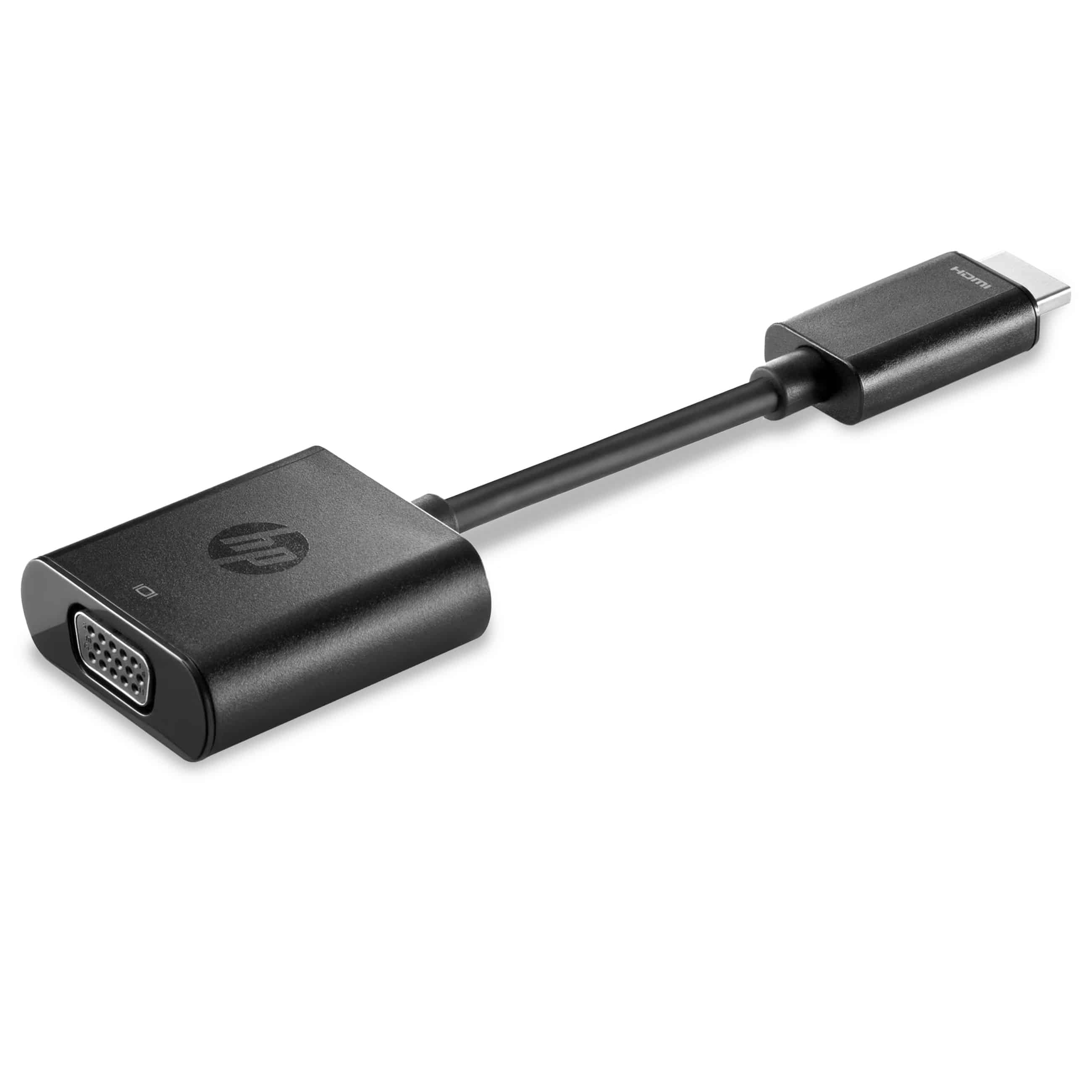 HP HDMI auf VGA - Video Adapter - Schwarz - Neu