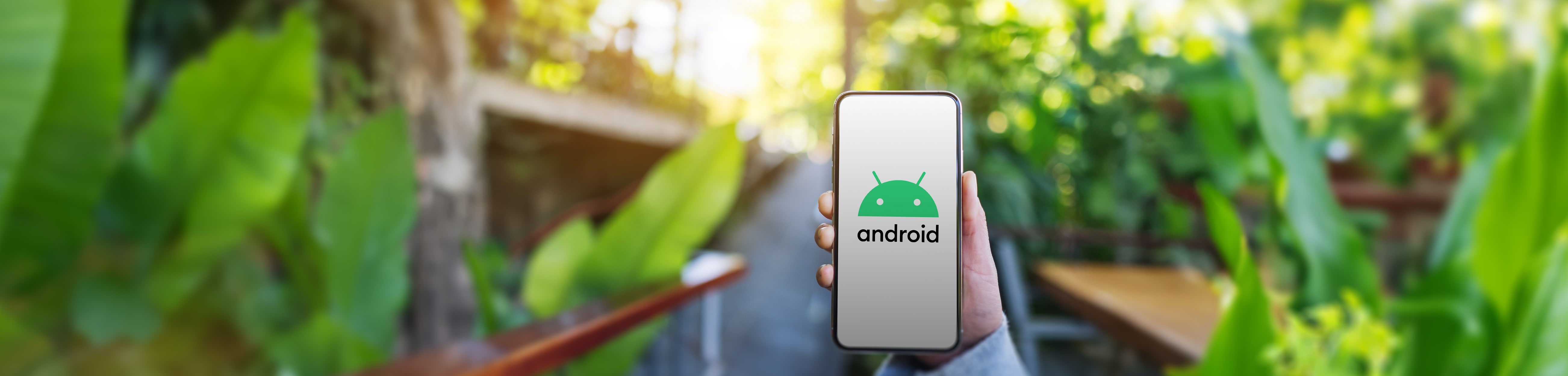 die grafik zeigt ein smartphone mit android betriebssystem