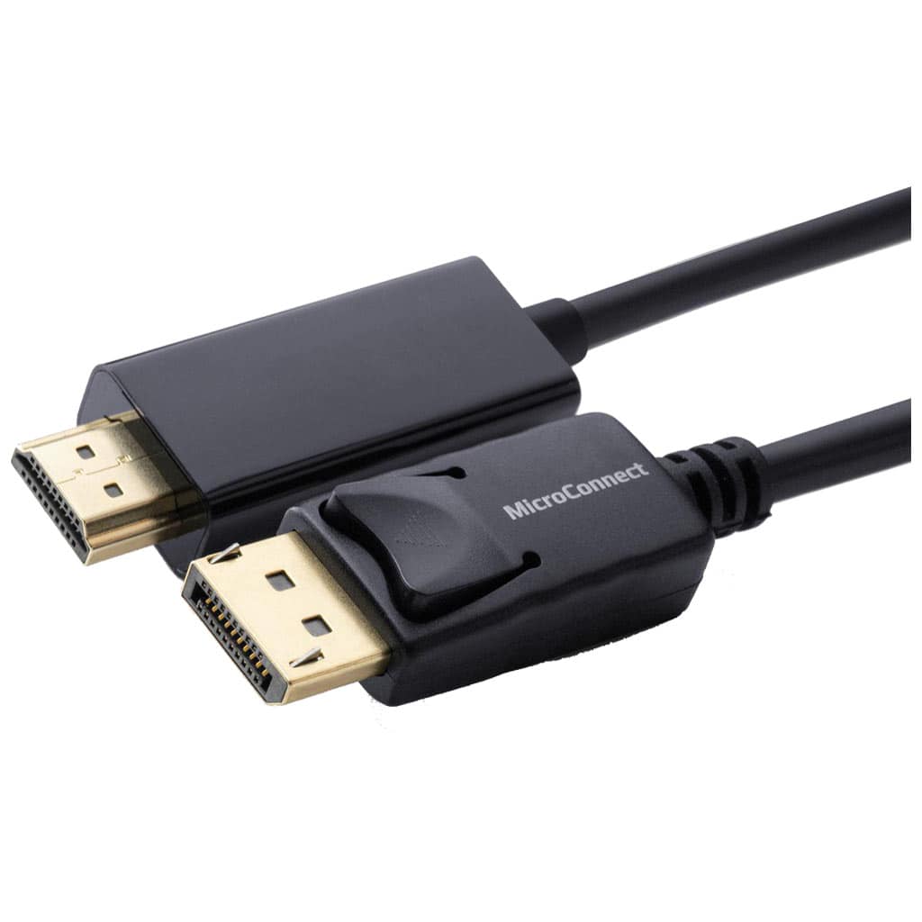  MicroConnect DisplayPort auf HDMI Kabel