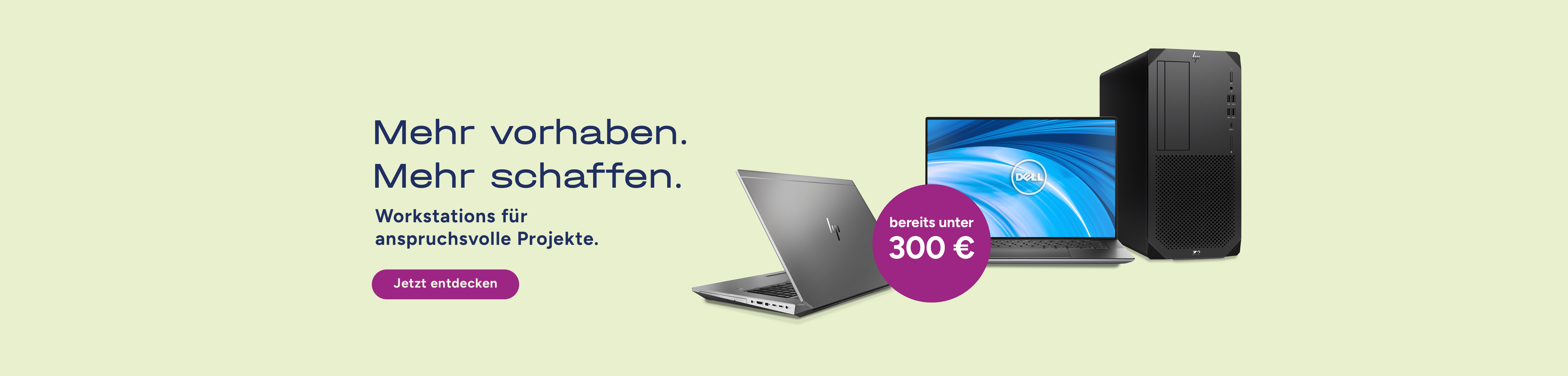 Die Grafik zeigt verschiedene Workstations.