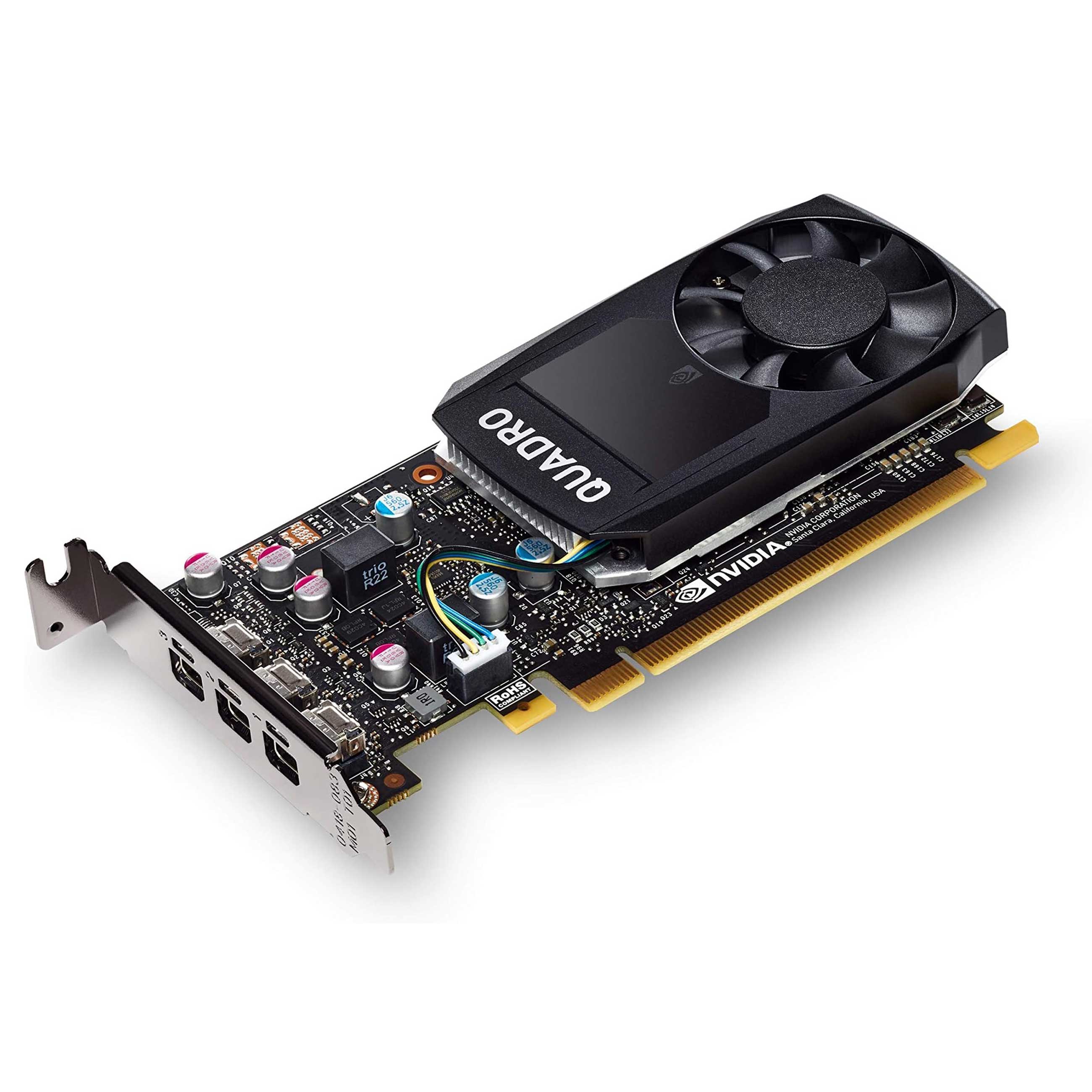 Image of Lenovo Quadro P400 (Low Profile) - 2GB GDDR5 - GrafikkarteSehr gut - AfB-refurbished
