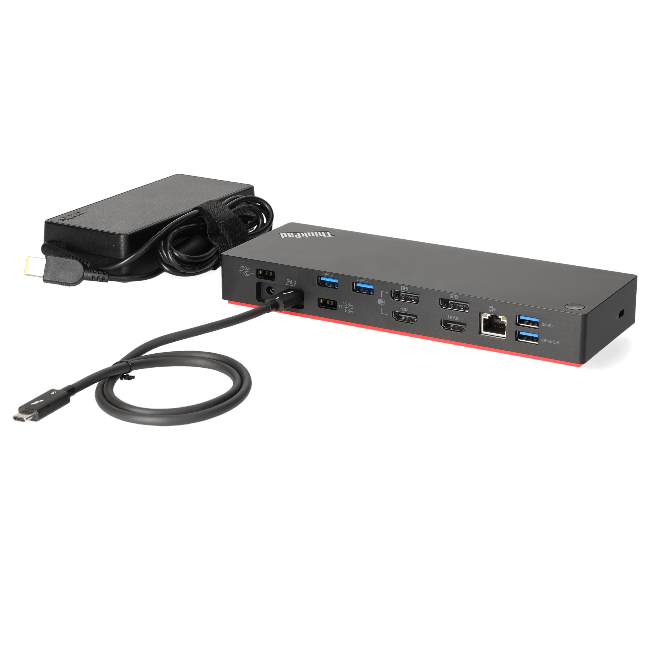 Lenovo ThinkPad Thunderbolt 3 Dock Gen 2 (40AN0135EU) - DockingstationOVP geöffnet - geöffnet