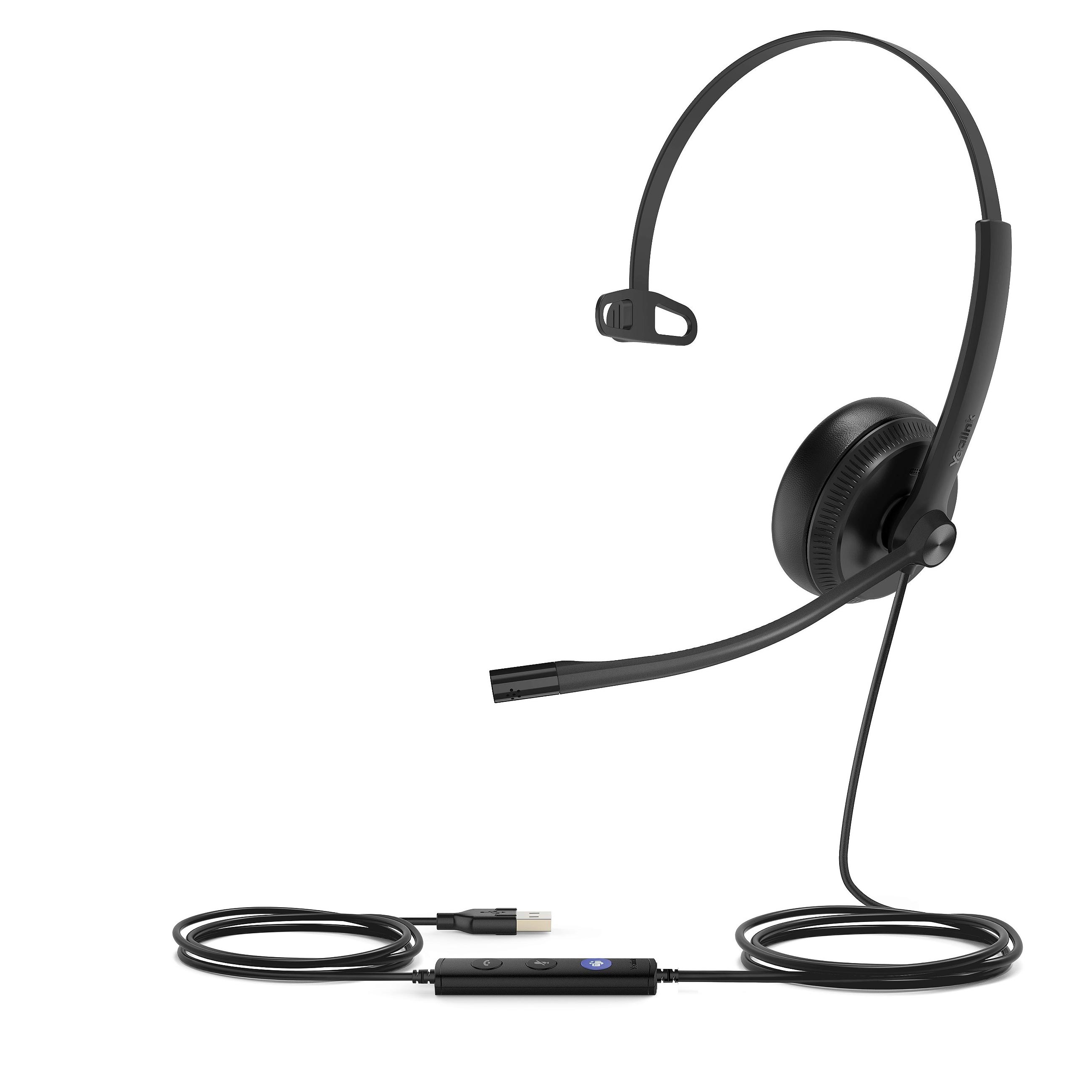 Yealink UH34 Mono - On-ear HeadsetNeuware