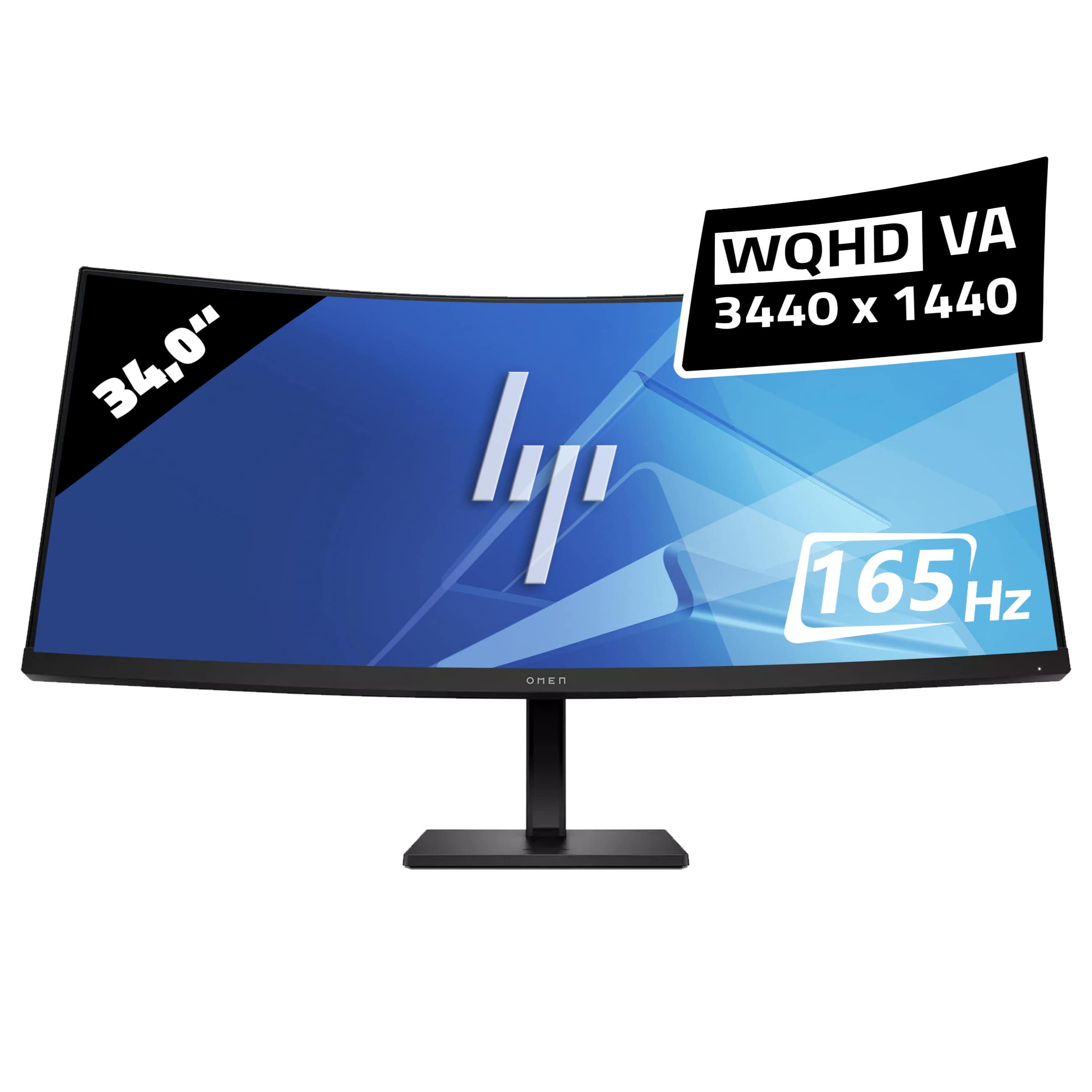 HP Omen 34c Gaming Monitor - 3440 x 1440 - WQHD Curved