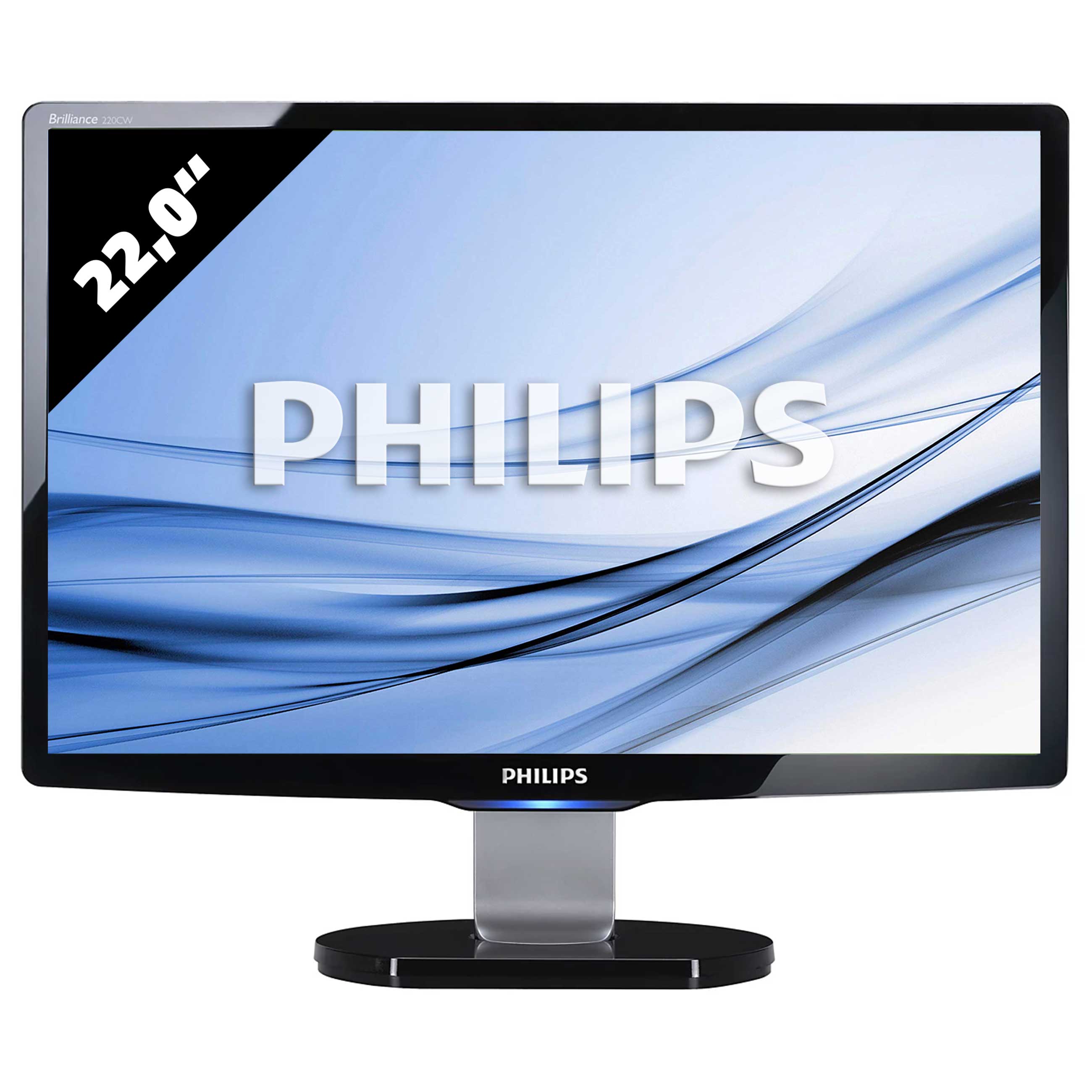 Philips Brilliance 220CW9FB - 1680 x 1050 - WSXGA+Gut - AfB-refurbished