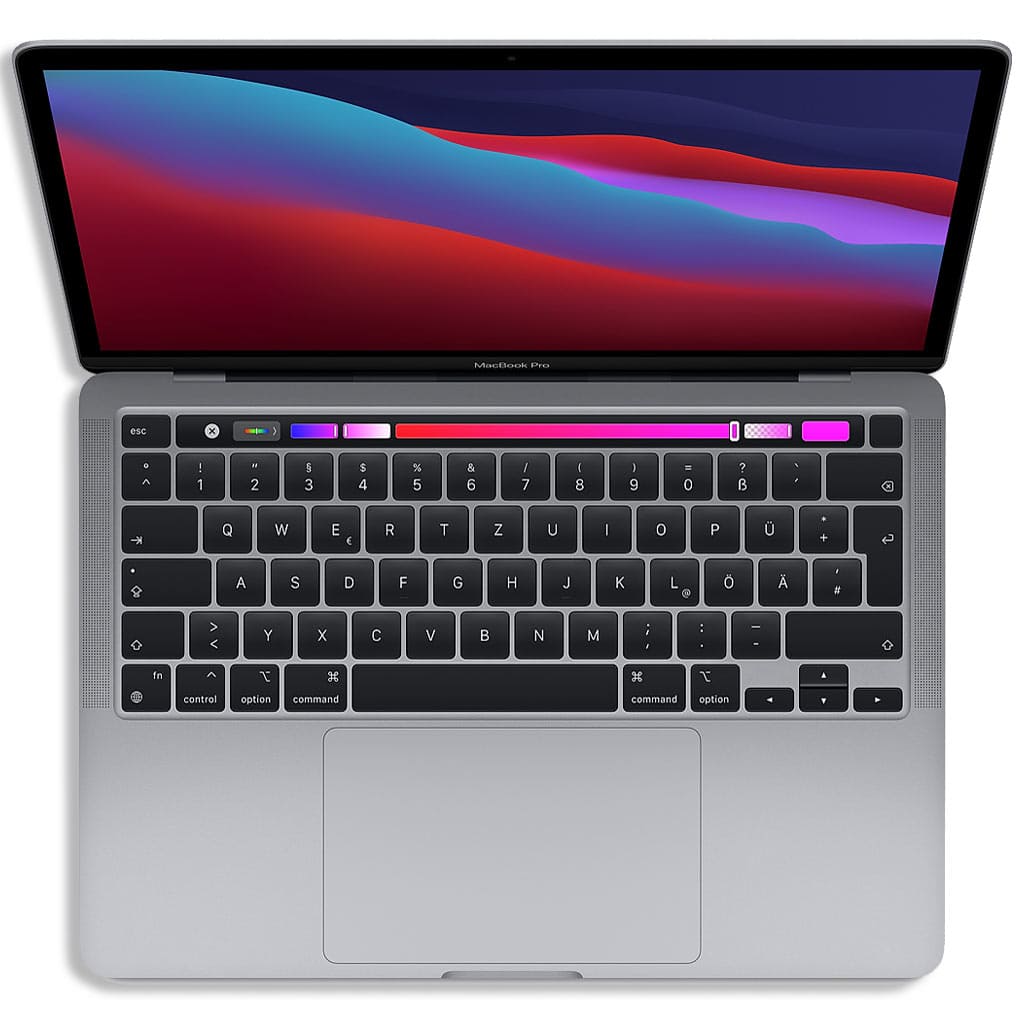 Apple MacBook Pro 13 (2020) 

 - 13,3 Zoll - Intel Core i5 1038NG7 @ 2,0 GHz - 16 GB DDR4 - 1 TB SSD - 2560 x 1600 WQXGA - macOS - Silver