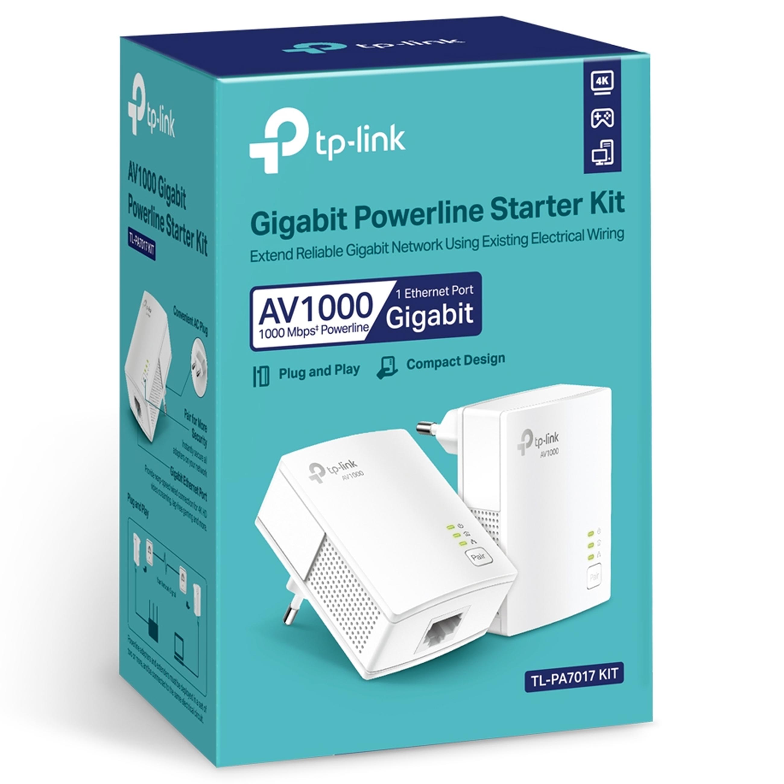 TP-LINK TL-PA7019P Starter Kit - Powerline Adapterkit